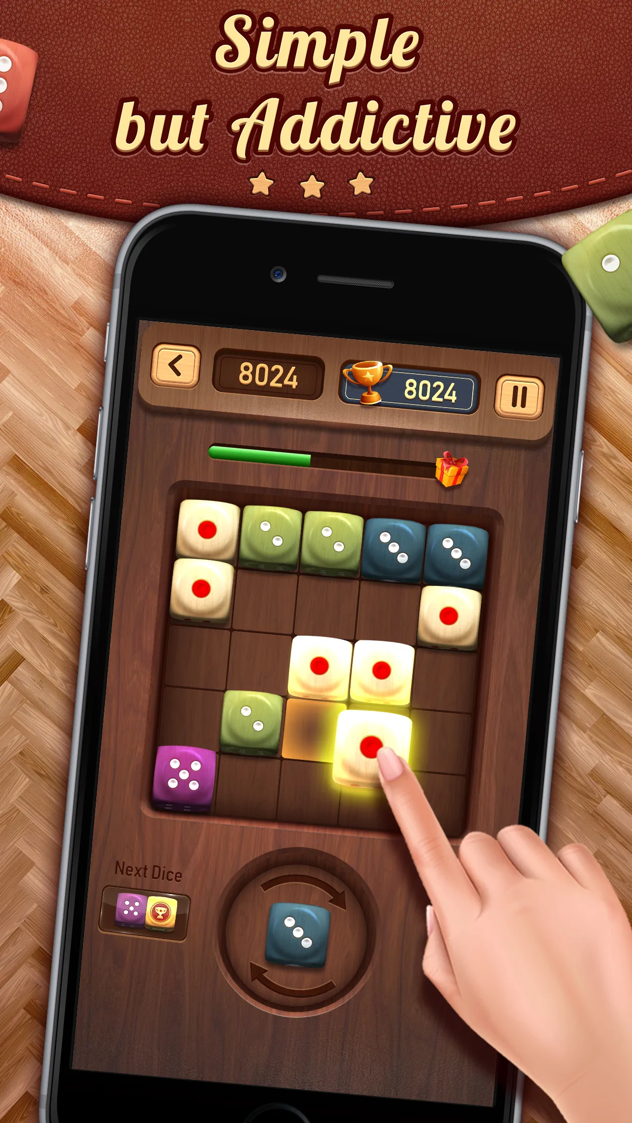 Merge Dice: Random Dice Game & | Indus Appstore | Screenshot