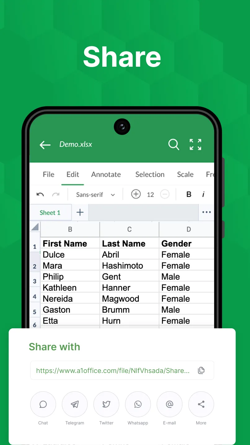 XLSX Viewer: XLS Reader | Indus Appstore | Screenshot