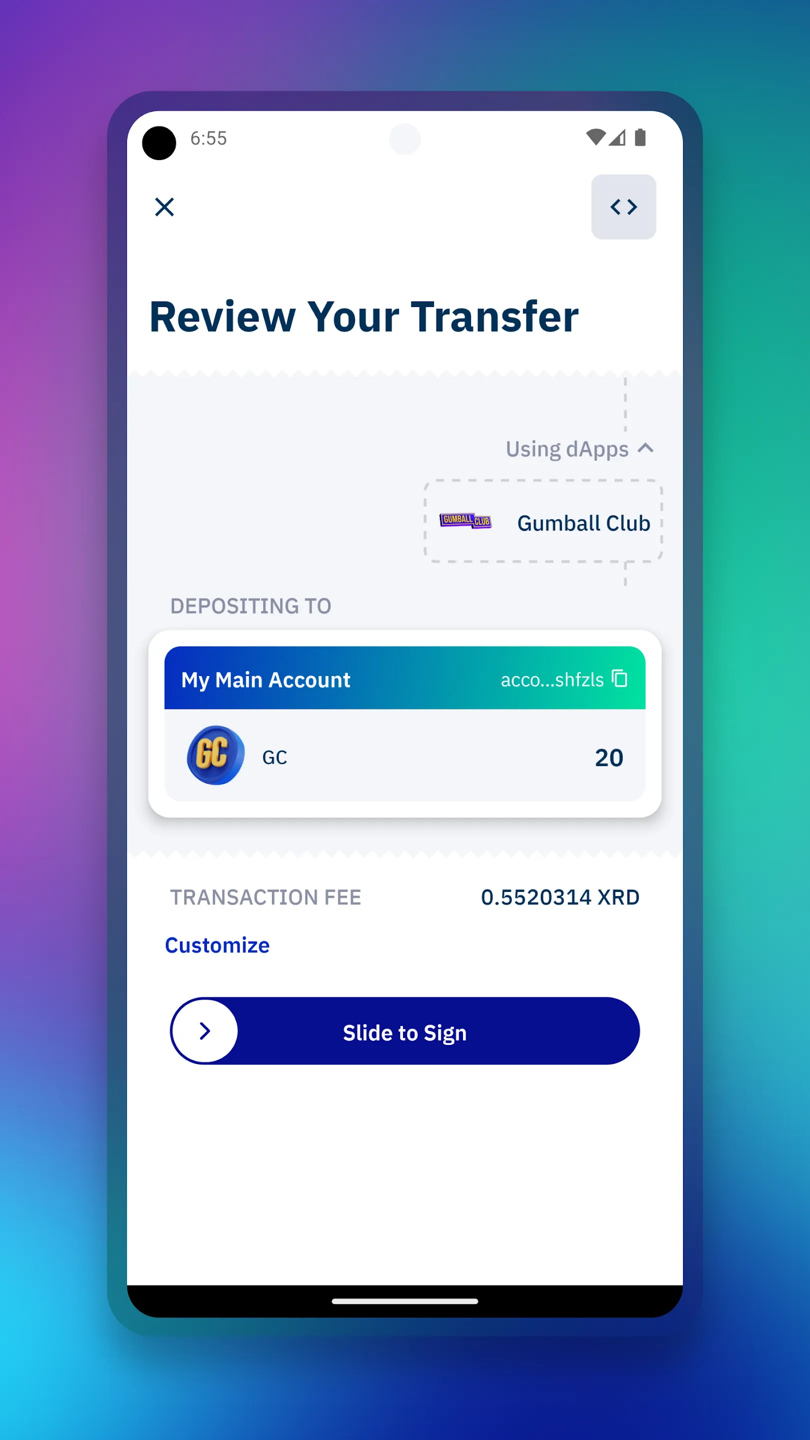 Radix Wallet | Indus Appstore | Screenshot