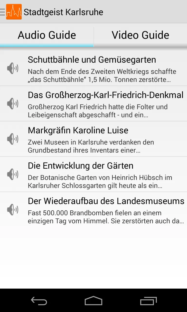 Stadtgeist Karlsruhe | Indus Appstore | Screenshot