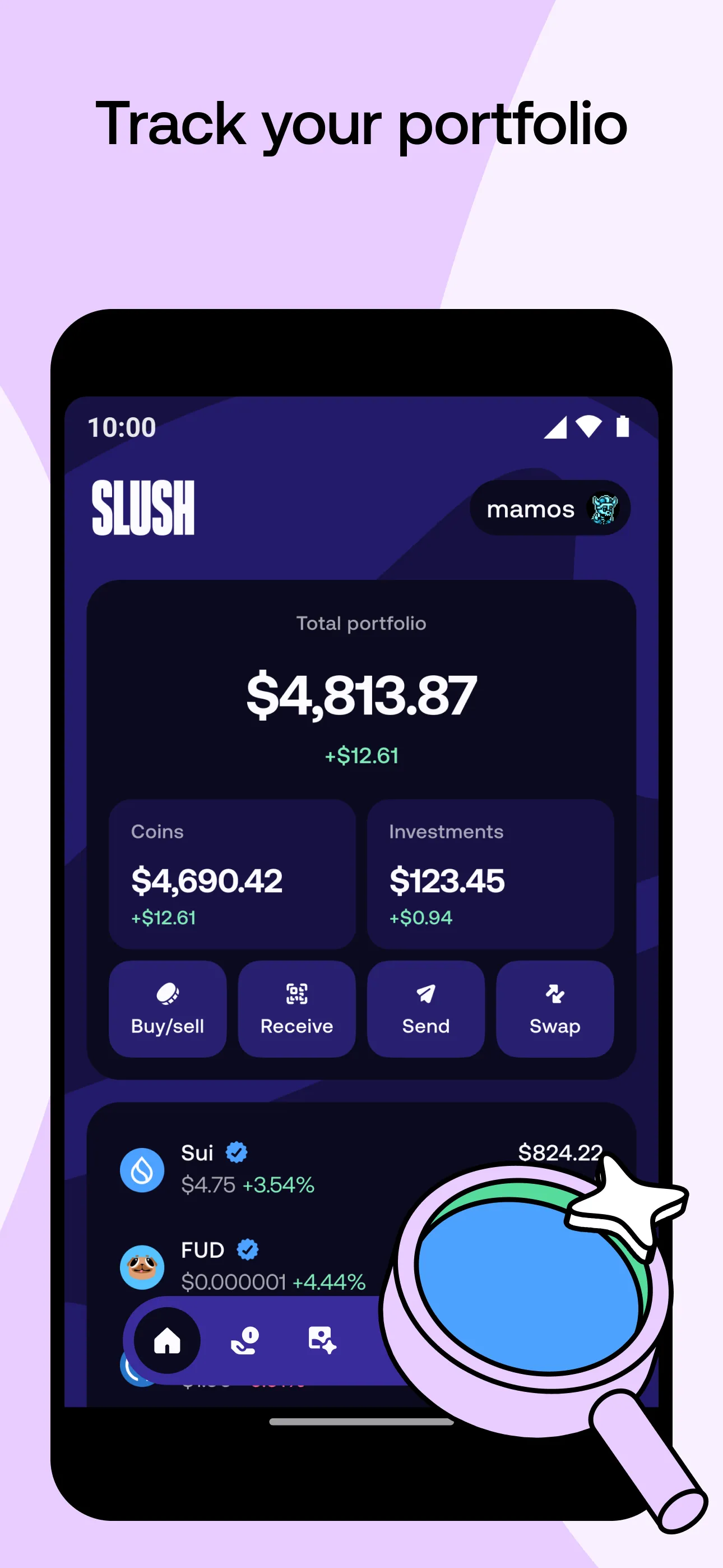 Slush — A Sui wallet | Indus Appstore | Screenshot