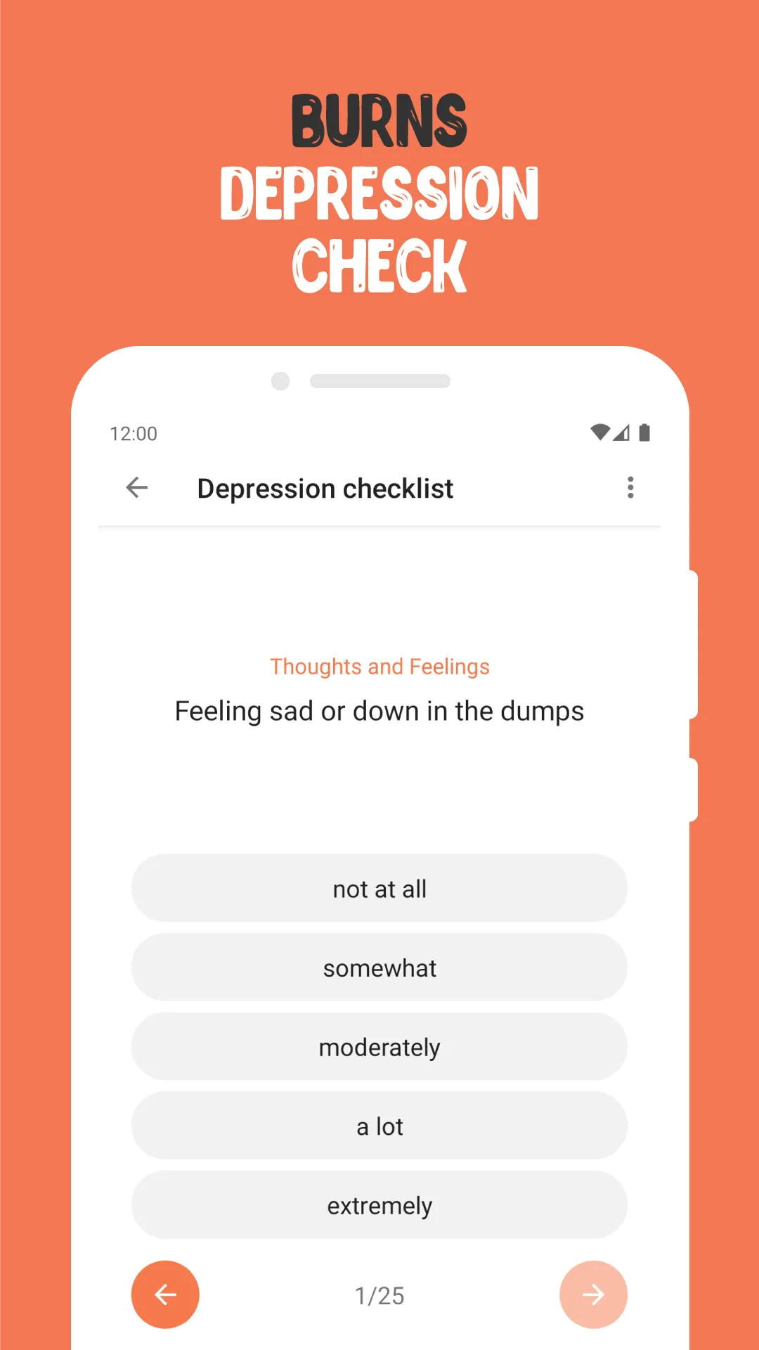 CBT Thought Diary: Depression | Indus Appstore | Screenshot