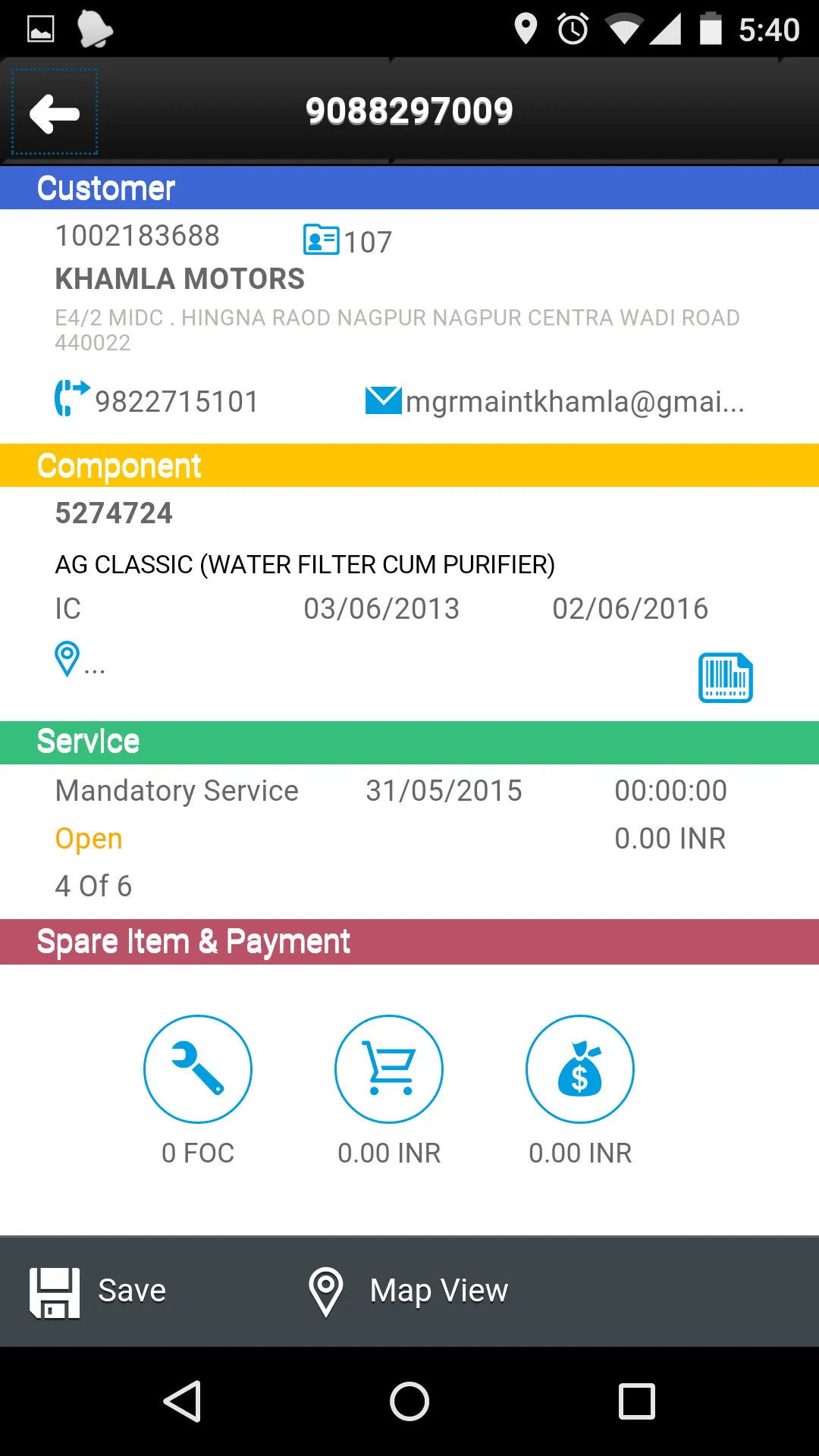 EFL Technician Smart App | Indus Appstore | Screenshot
