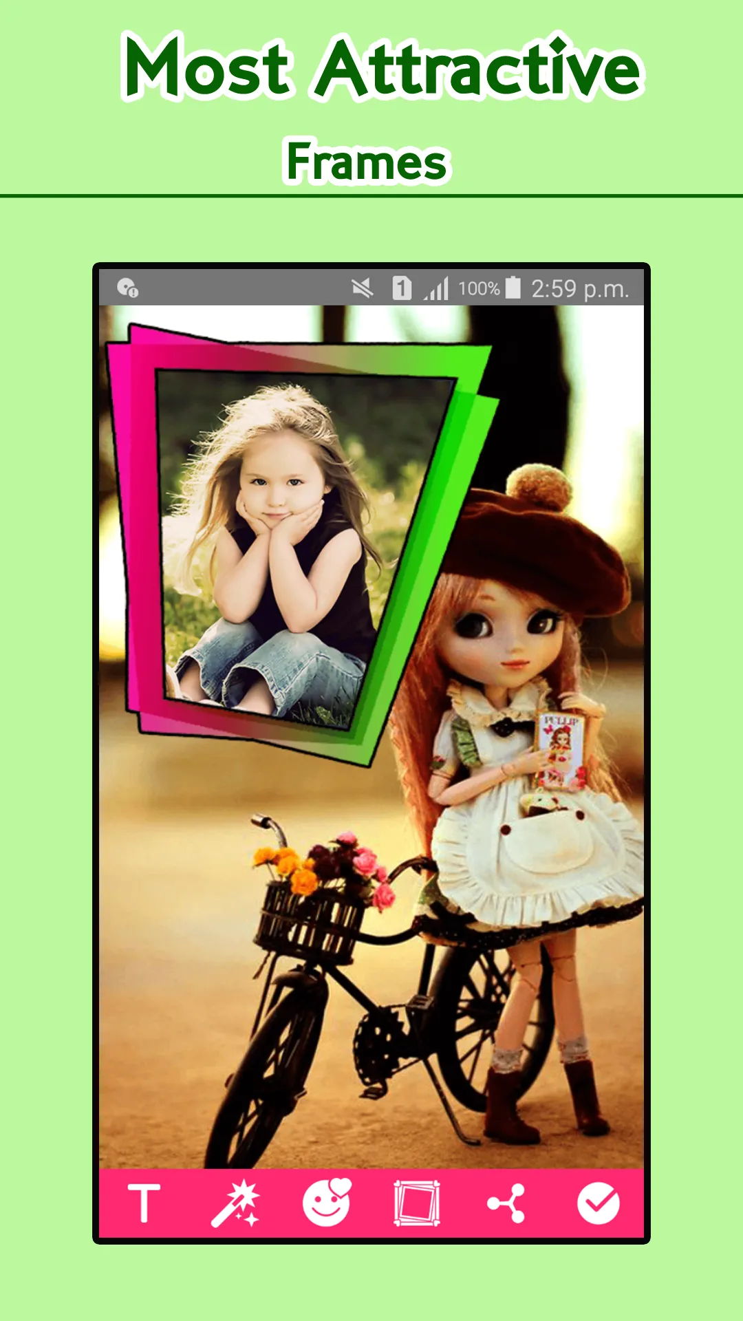 Kids Photo Frames | Indus Appstore | Screenshot