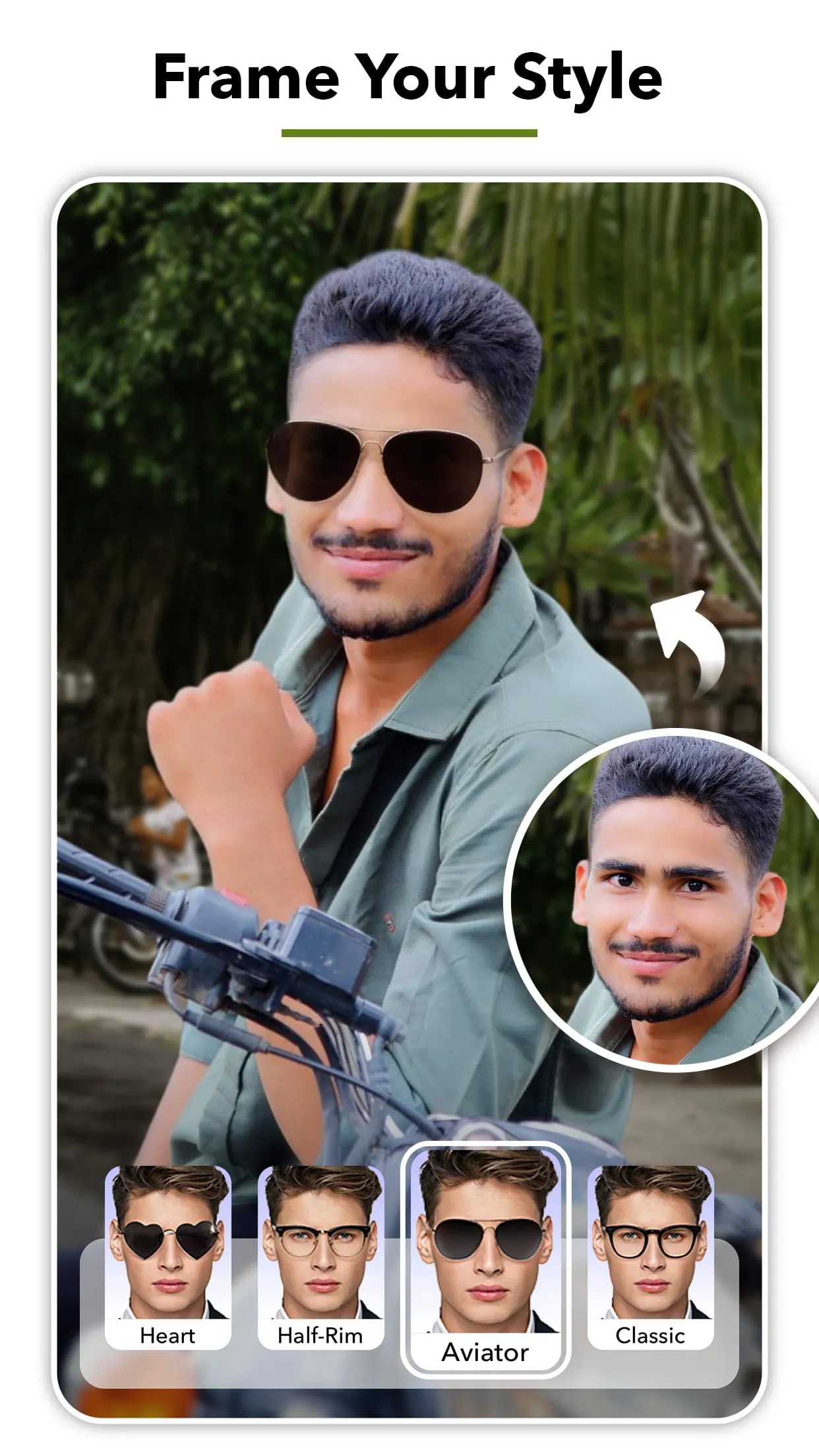 FacePic Face Editor, Hair, Age | Indus Appstore | Screenshot