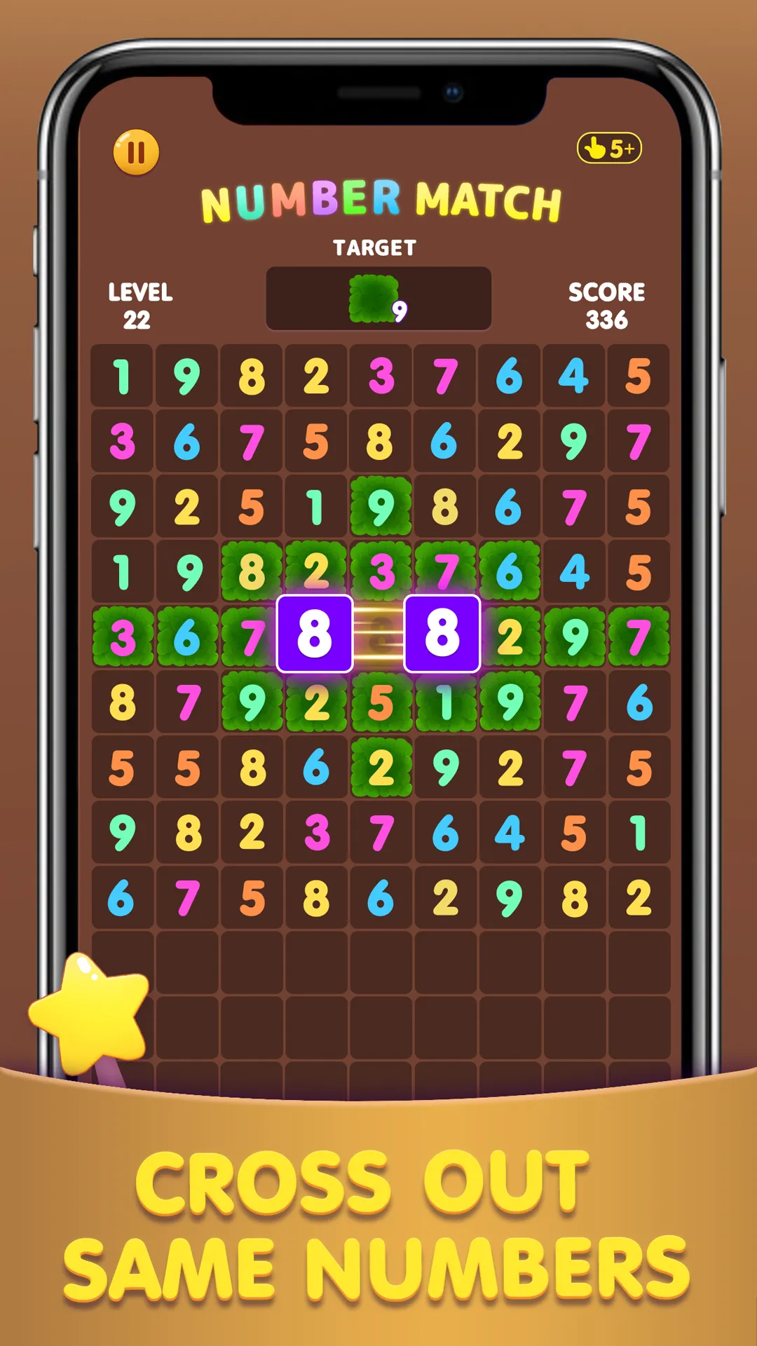 Number Match: Ten Crush Puzzle | Indus Appstore | Screenshot