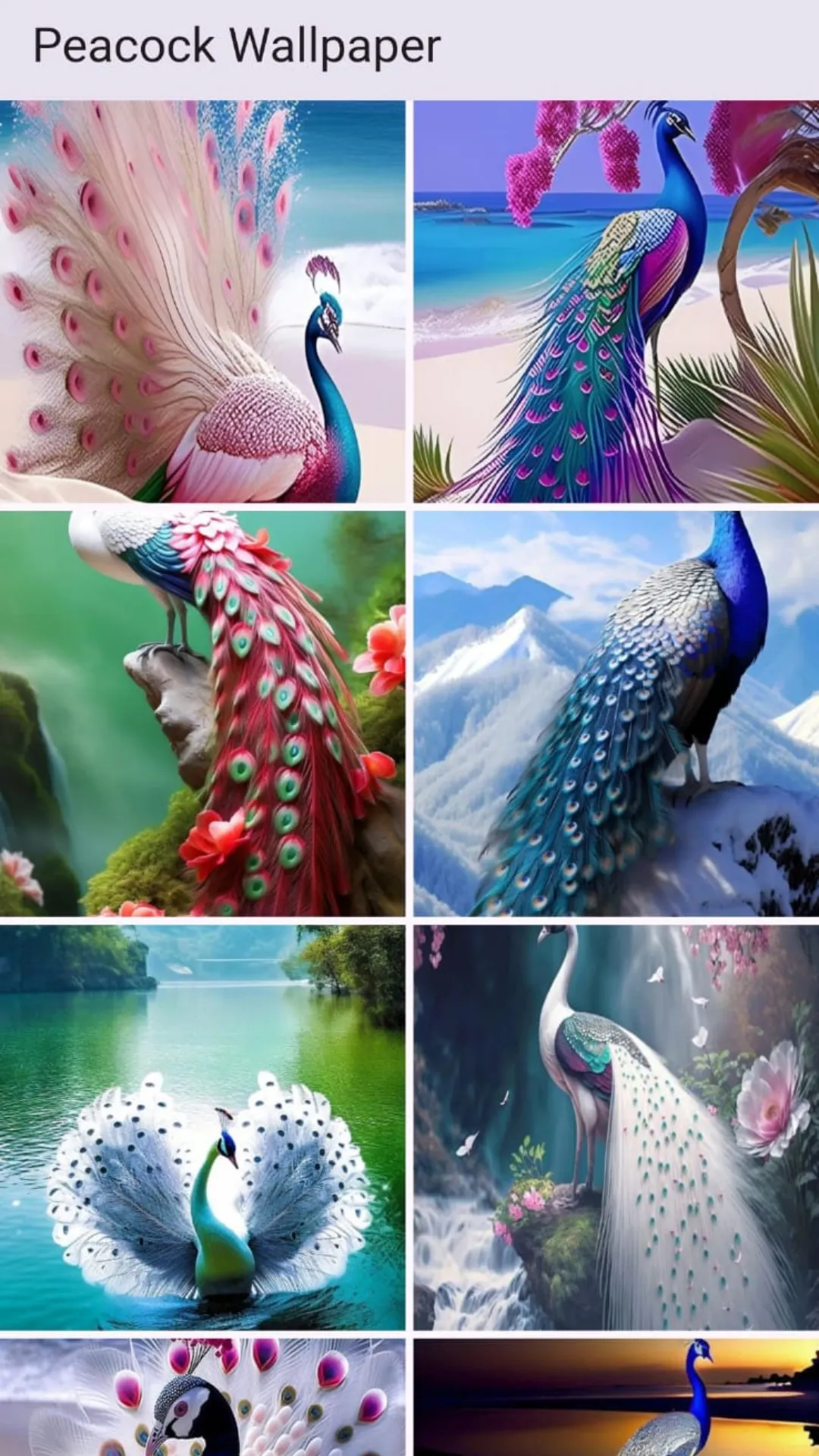 Peacock Wallpaper | Indus Appstore | Screenshot