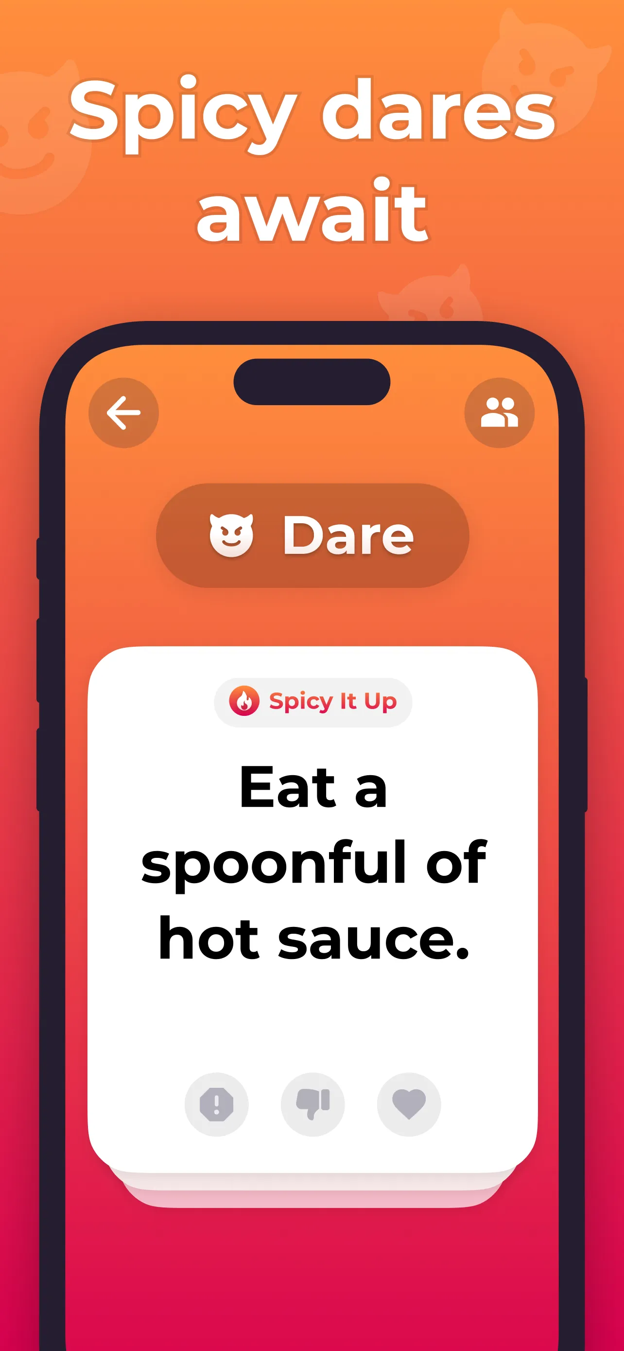 Truth or Dare - Spicy and Evil | Indus Appstore | Screenshot