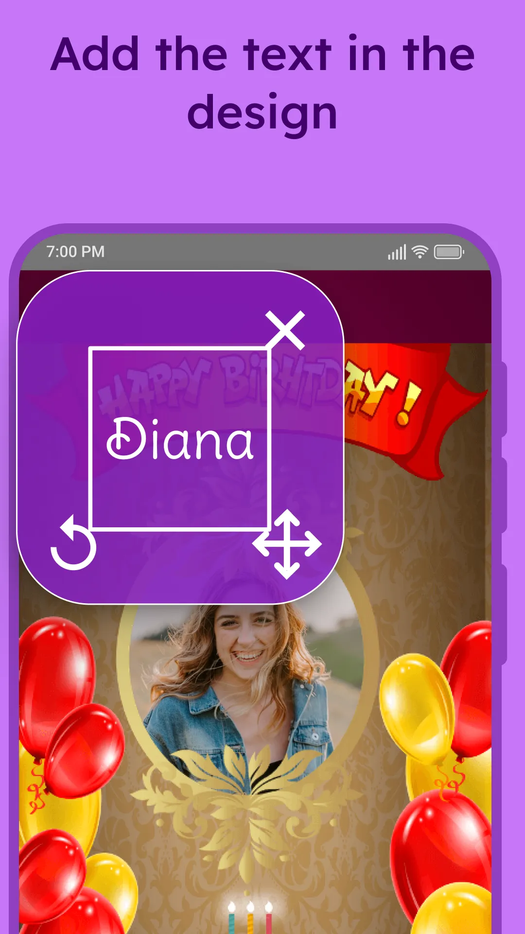 Birthday Photo Frame Maker | Indus Appstore | Screenshot