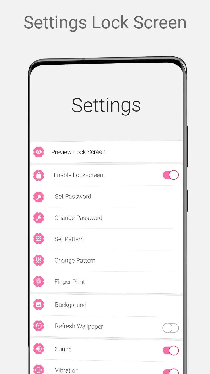 Flower Lock Screen | Indus Appstore | Screenshot