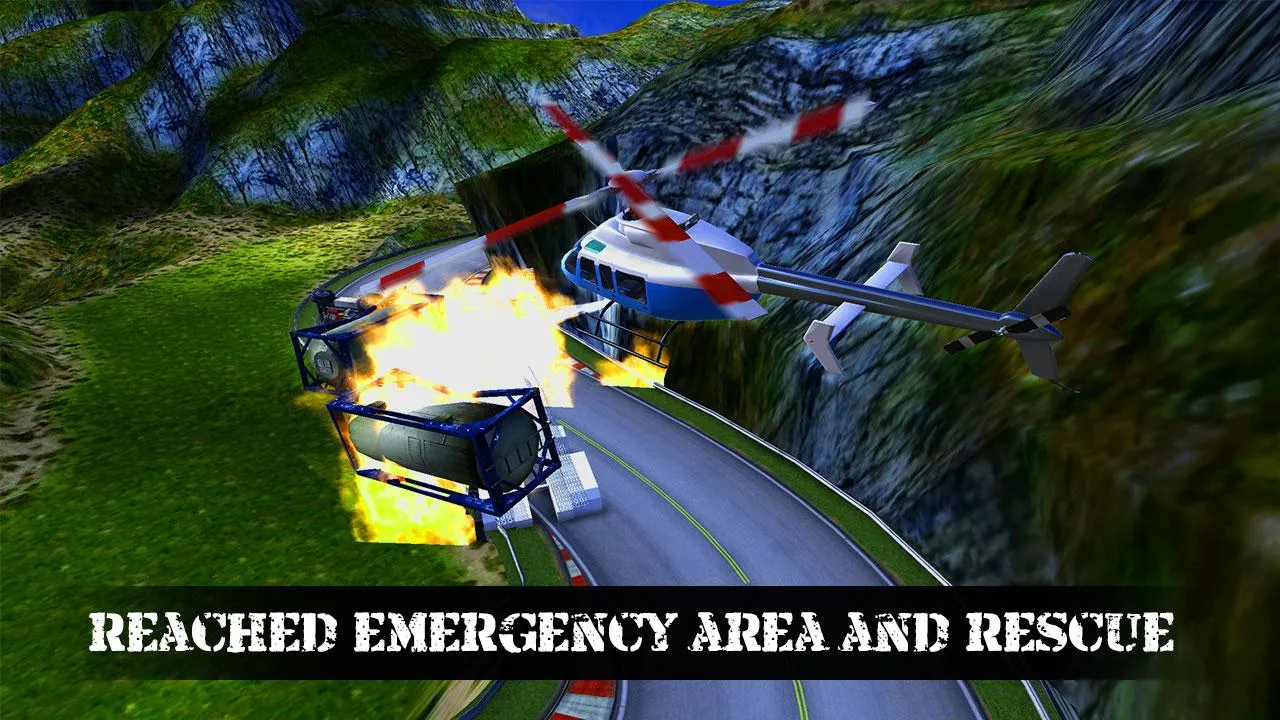 Helicopter Rescue Car Games | Indus Appstore | Screenshot