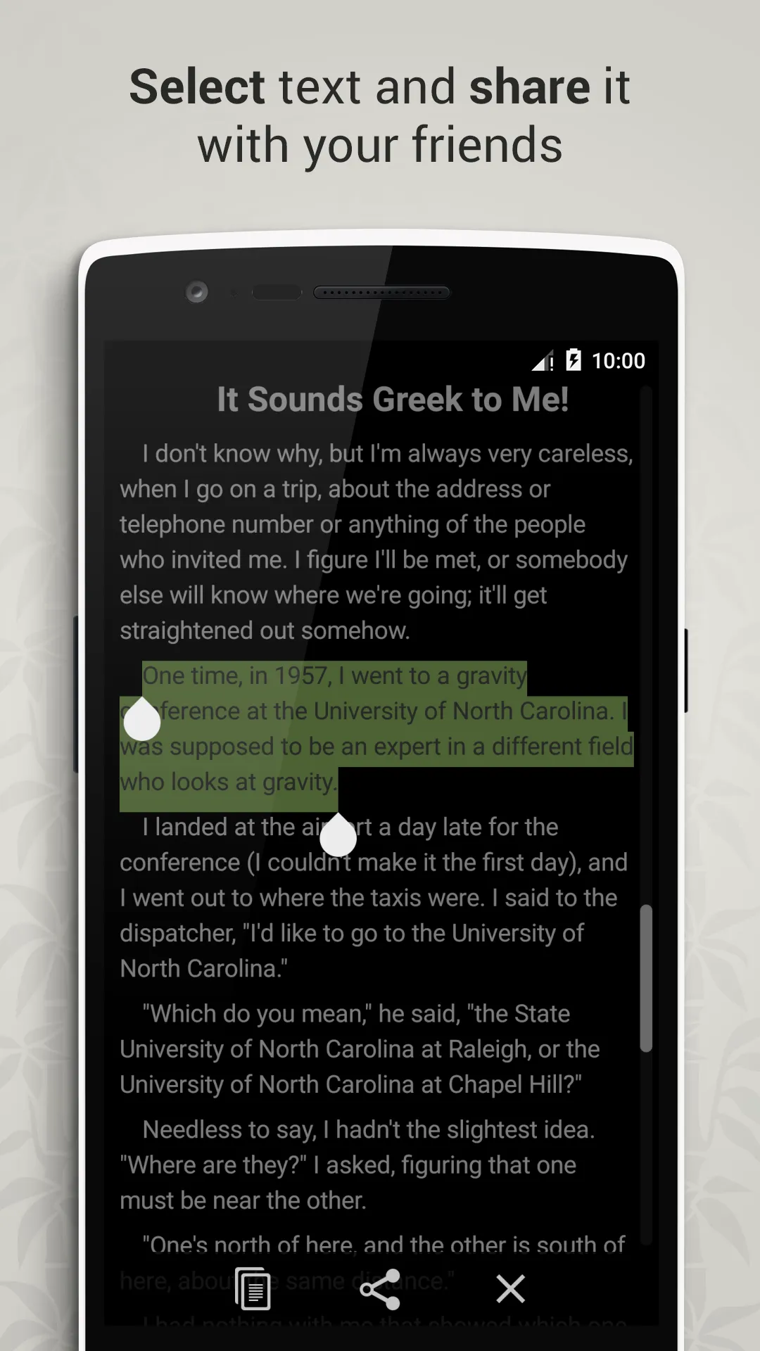 Reedy. Intelligent reader | Indus Appstore | Screenshot