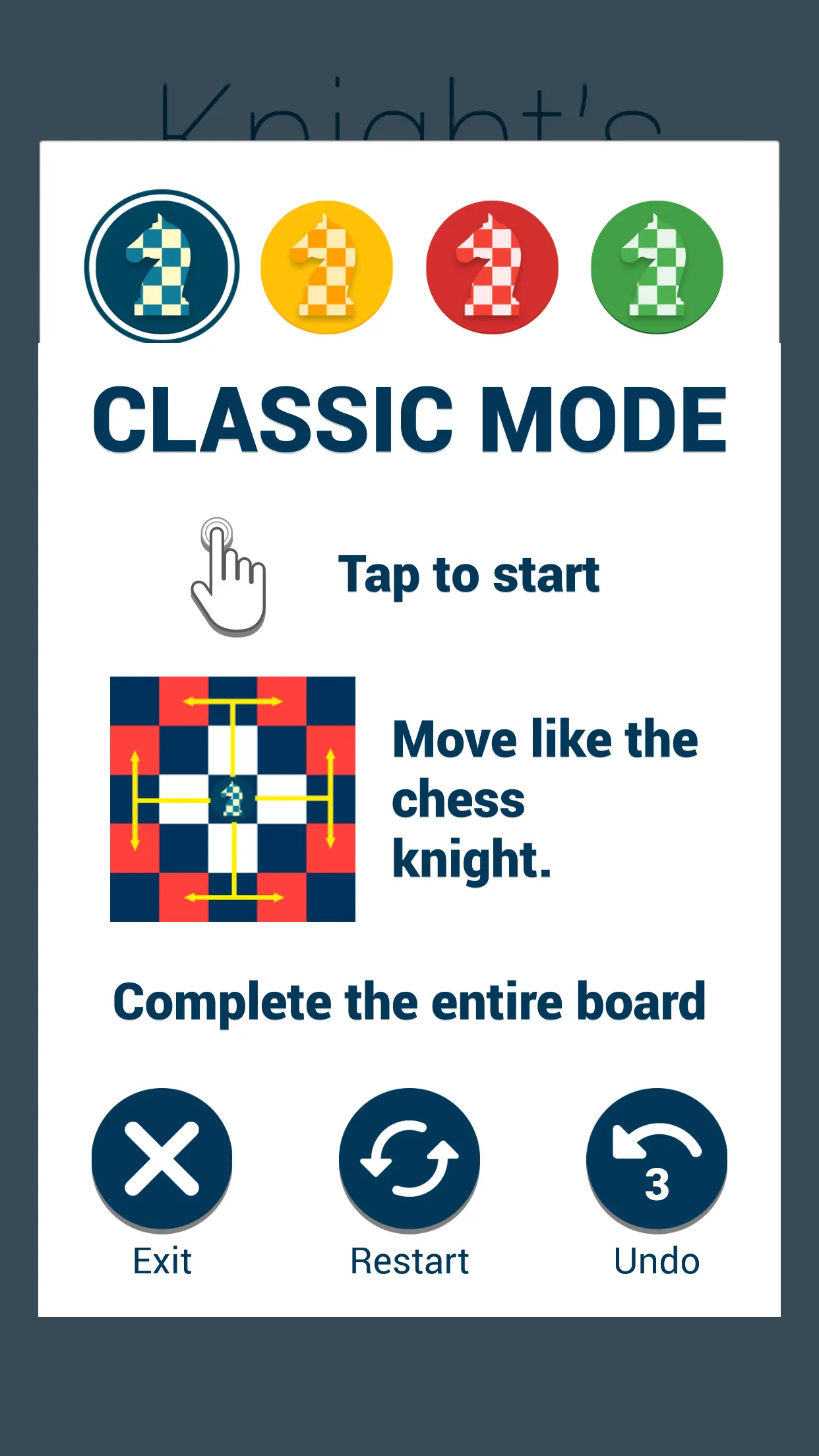 Knight's Tour | Indus Appstore | Screenshot