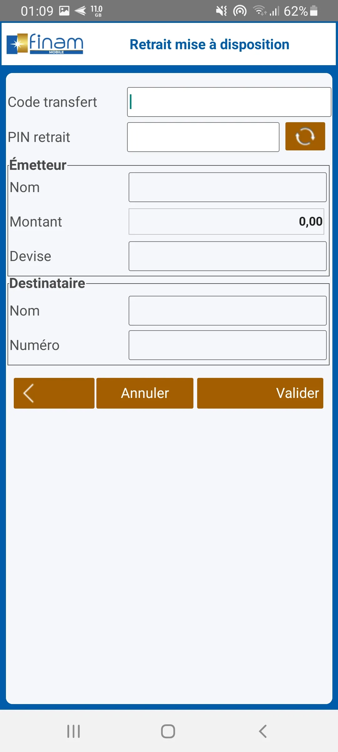 FINAM Partenaire | Indus Appstore | Screenshot