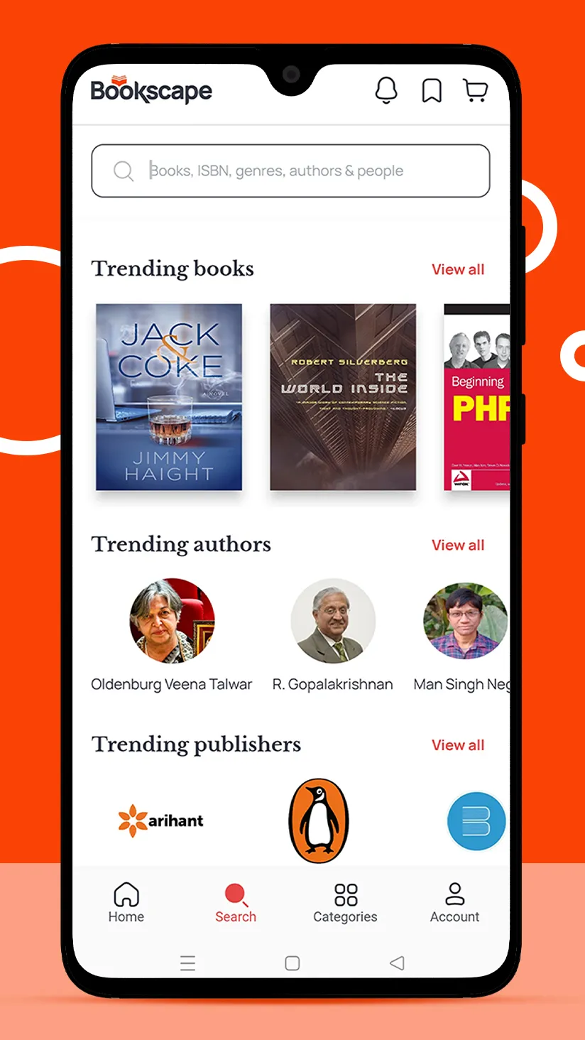 Bookscape: Online Bookstore | Indus Appstore | Screenshot