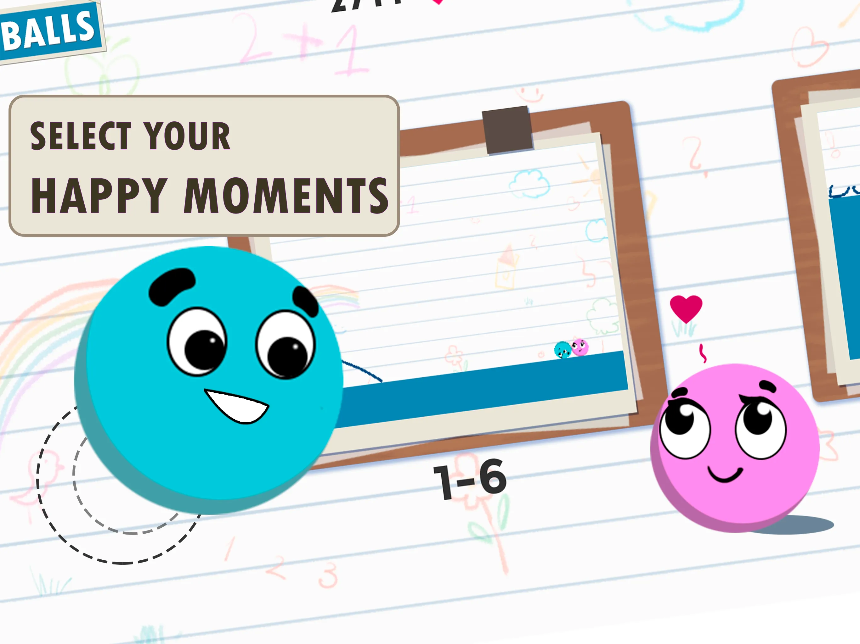 Happy Balls: Drawing lines | Indus Appstore | Screenshot