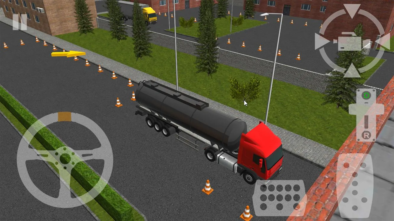 Semi Driver Trailer Parking 3D | Indus Appstore | Screenshot