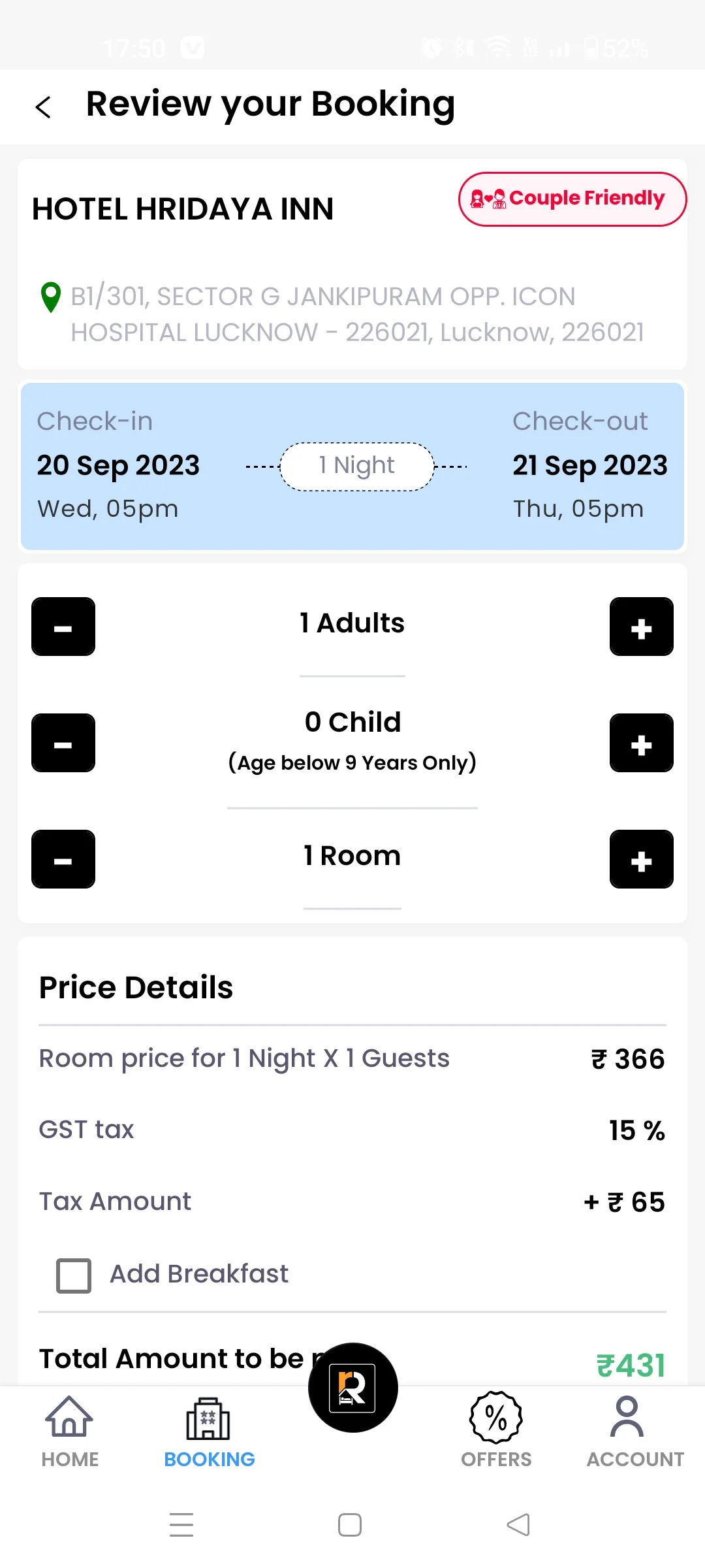 RROOMS : HOTEL BOOKING APP | Indus Appstore | Screenshot