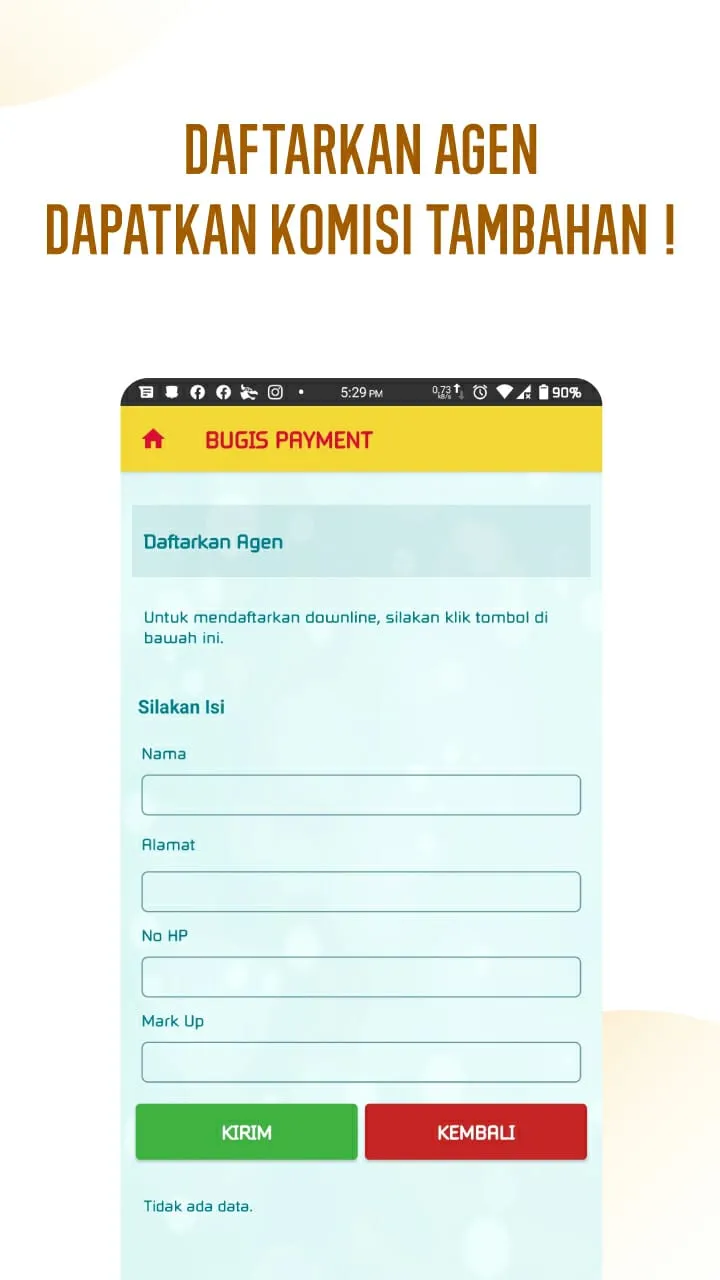 BUGIS PAYMENT | Indus Appstore | Screenshot