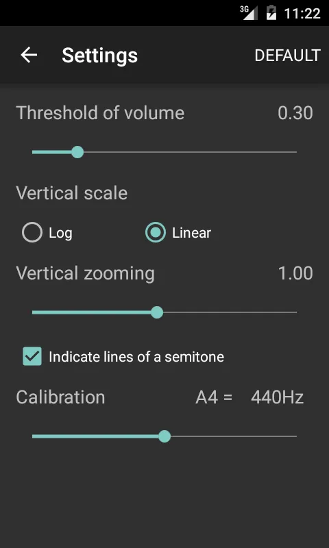 Audio Spectrum Monitor | Indus Appstore | Screenshot