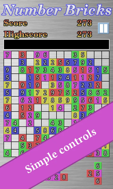 Number Bricks Puzzle | Indus Appstore | Screenshot