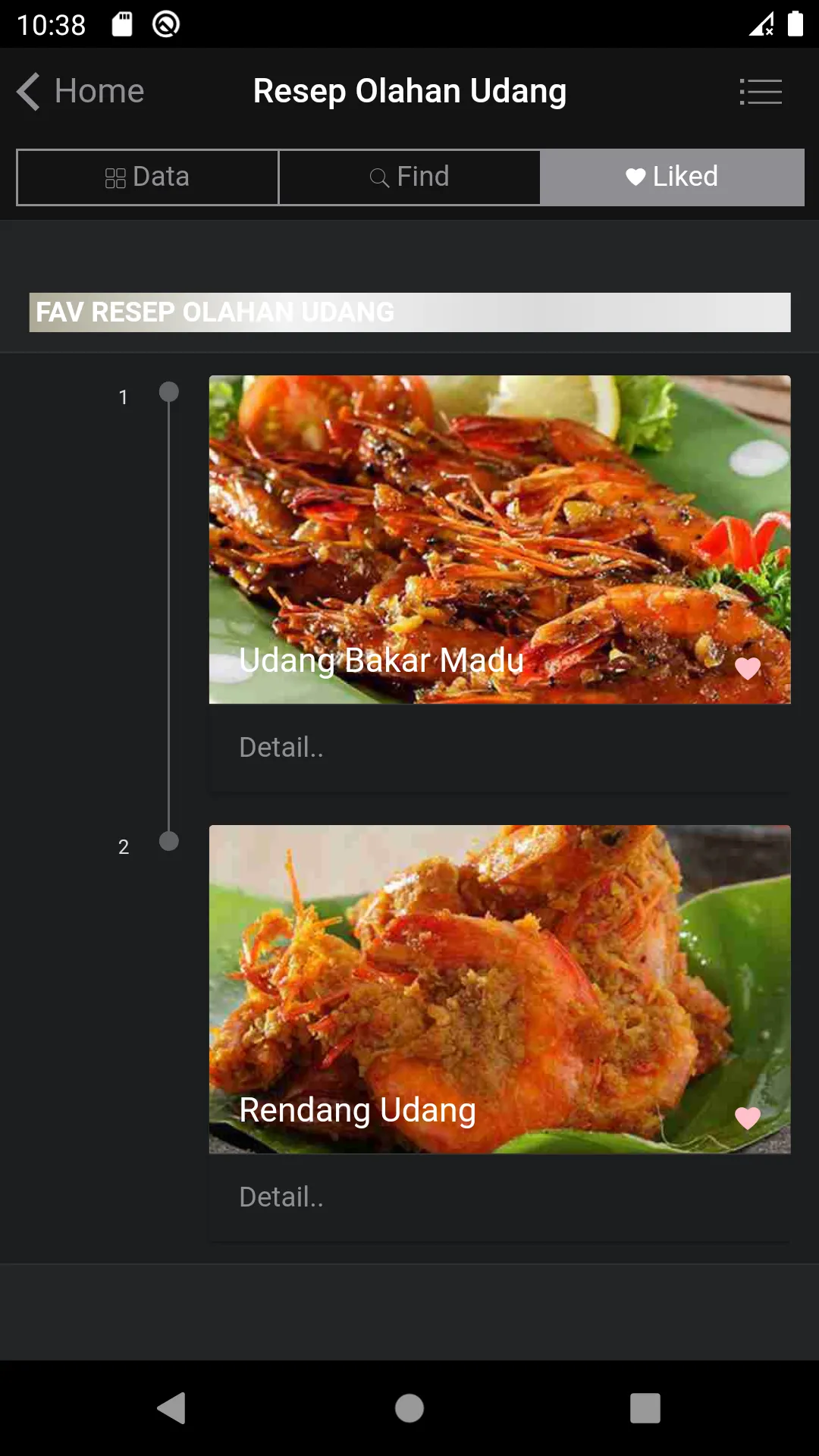 Resep Memasak Udang Lezat | Indus Appstore | Screenshot