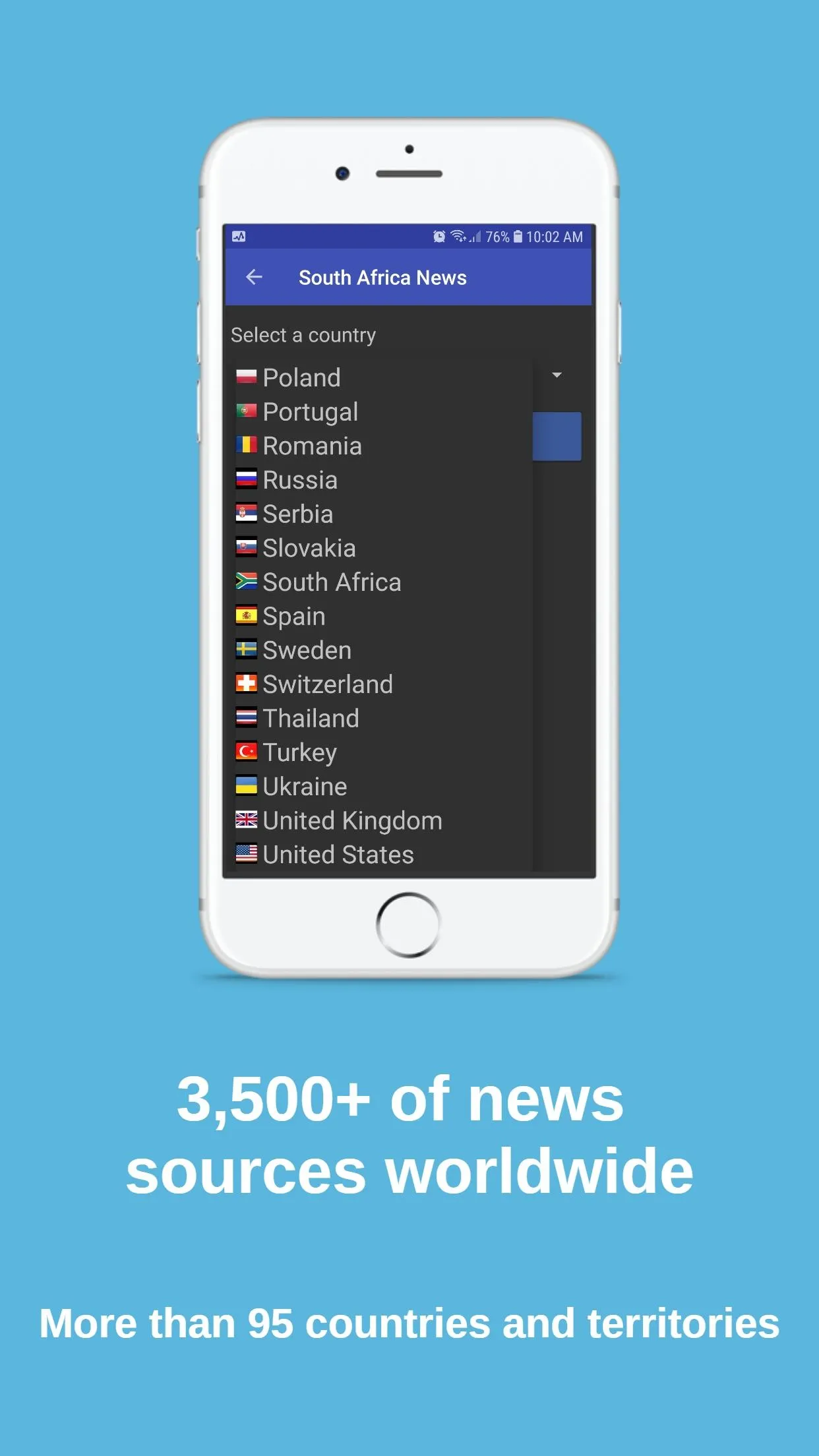 South Africa News | Indus Appstore | Screenshot