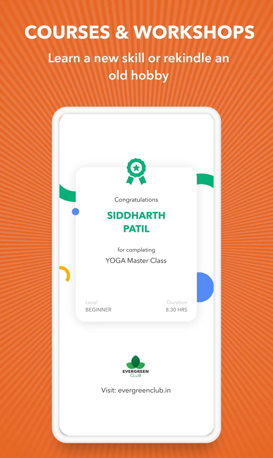 Evergreen Club - Fun & Fitness | Indus Appstore | Screenshot