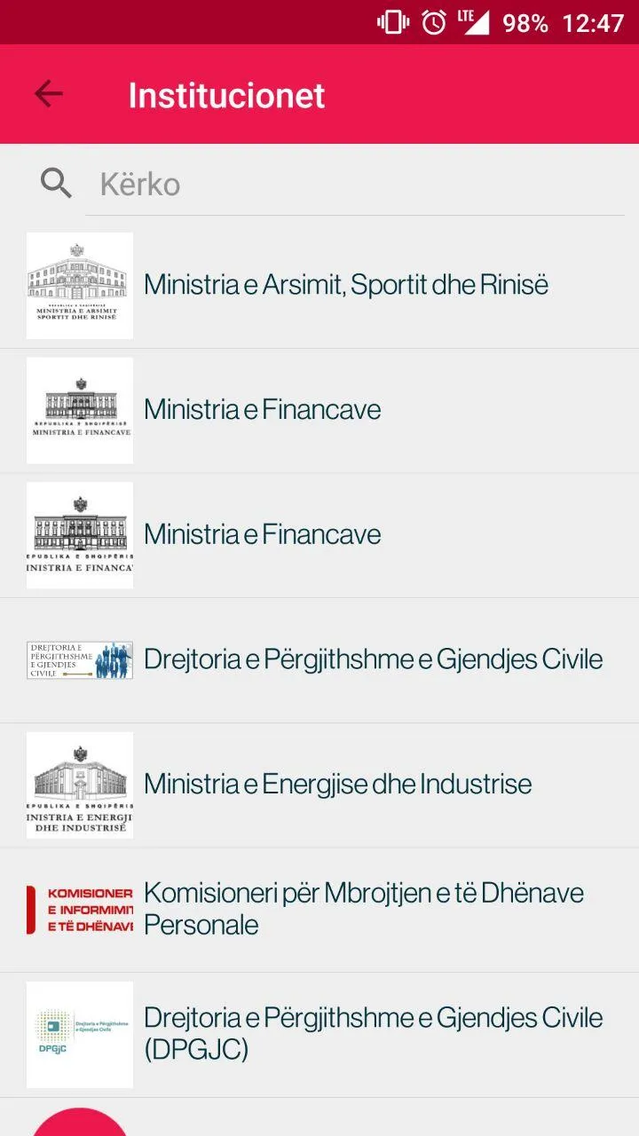 e-Albania | Indus Appstore | Screenshot