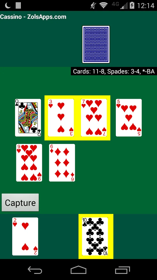 Cassino Card Game | Indus Appstore | Screenshot