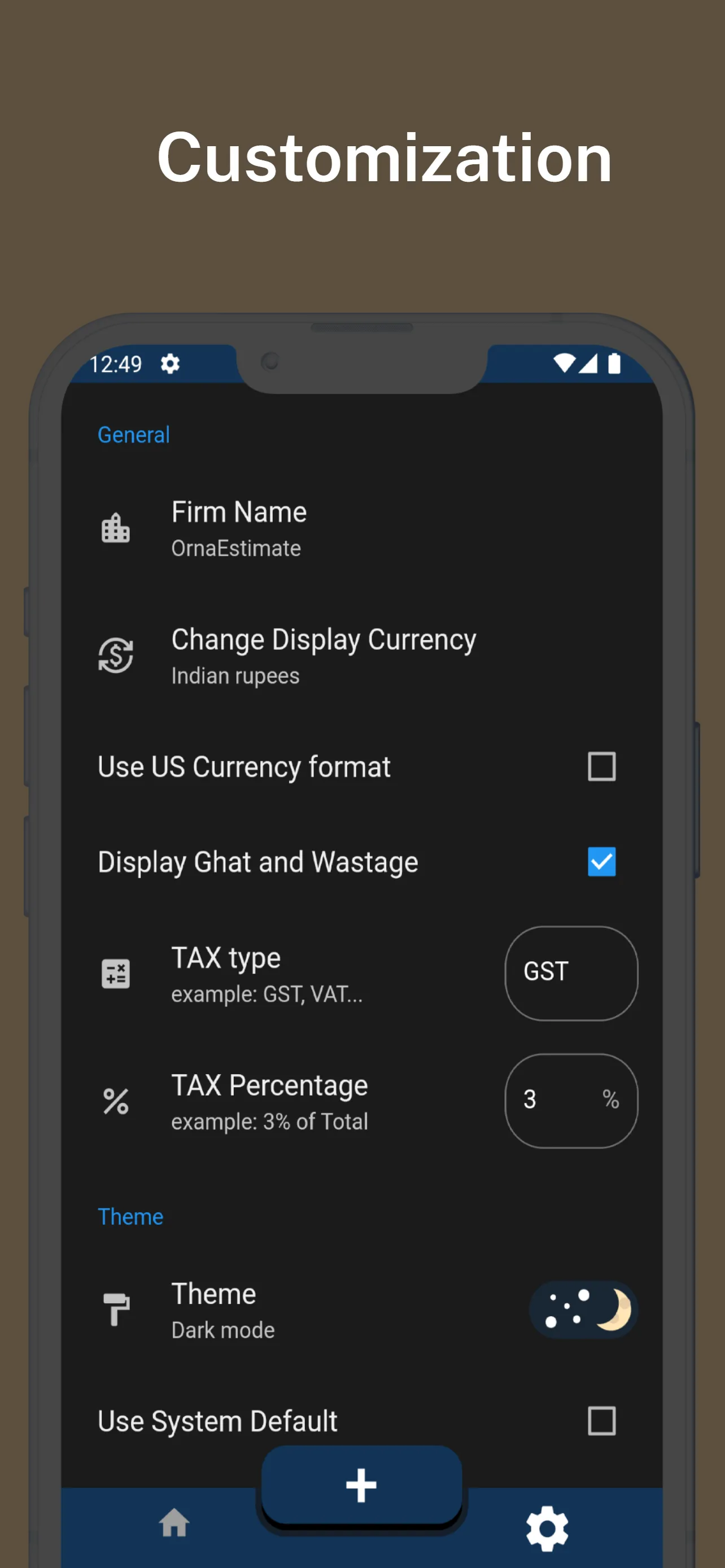 OrnaEstimate | Indus Appstore | Screenshot