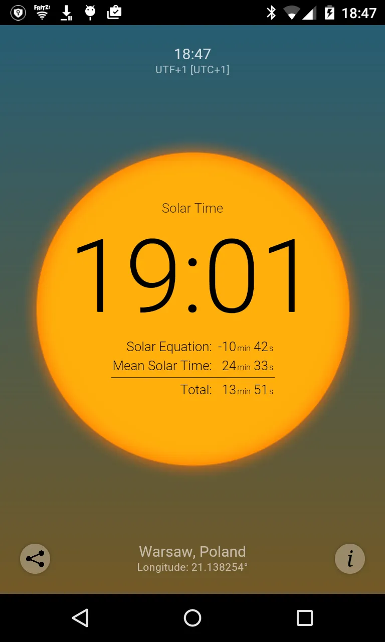 Solar Time | Indus Appstore | Screenshot