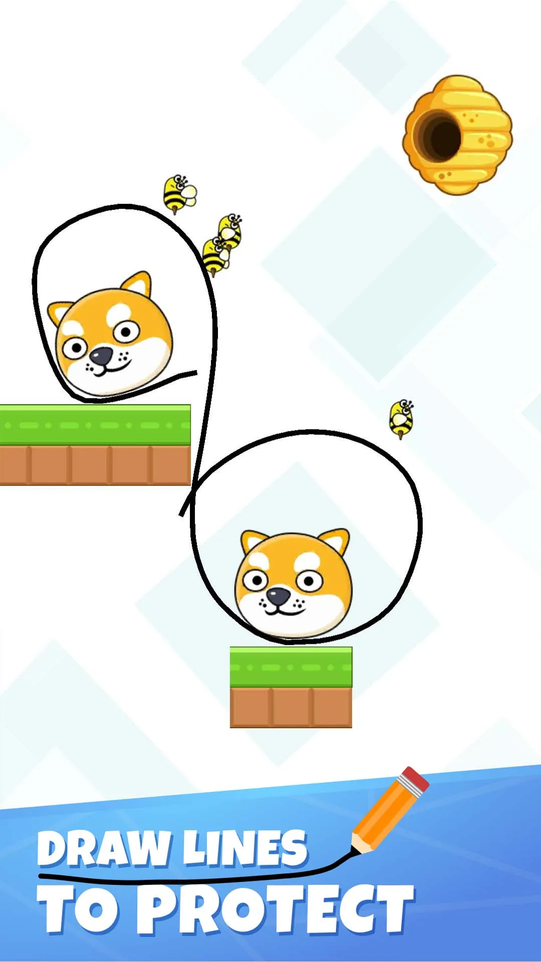 Doge Puzzle: Draw Line To Save | Indus Appstore | Screenshot