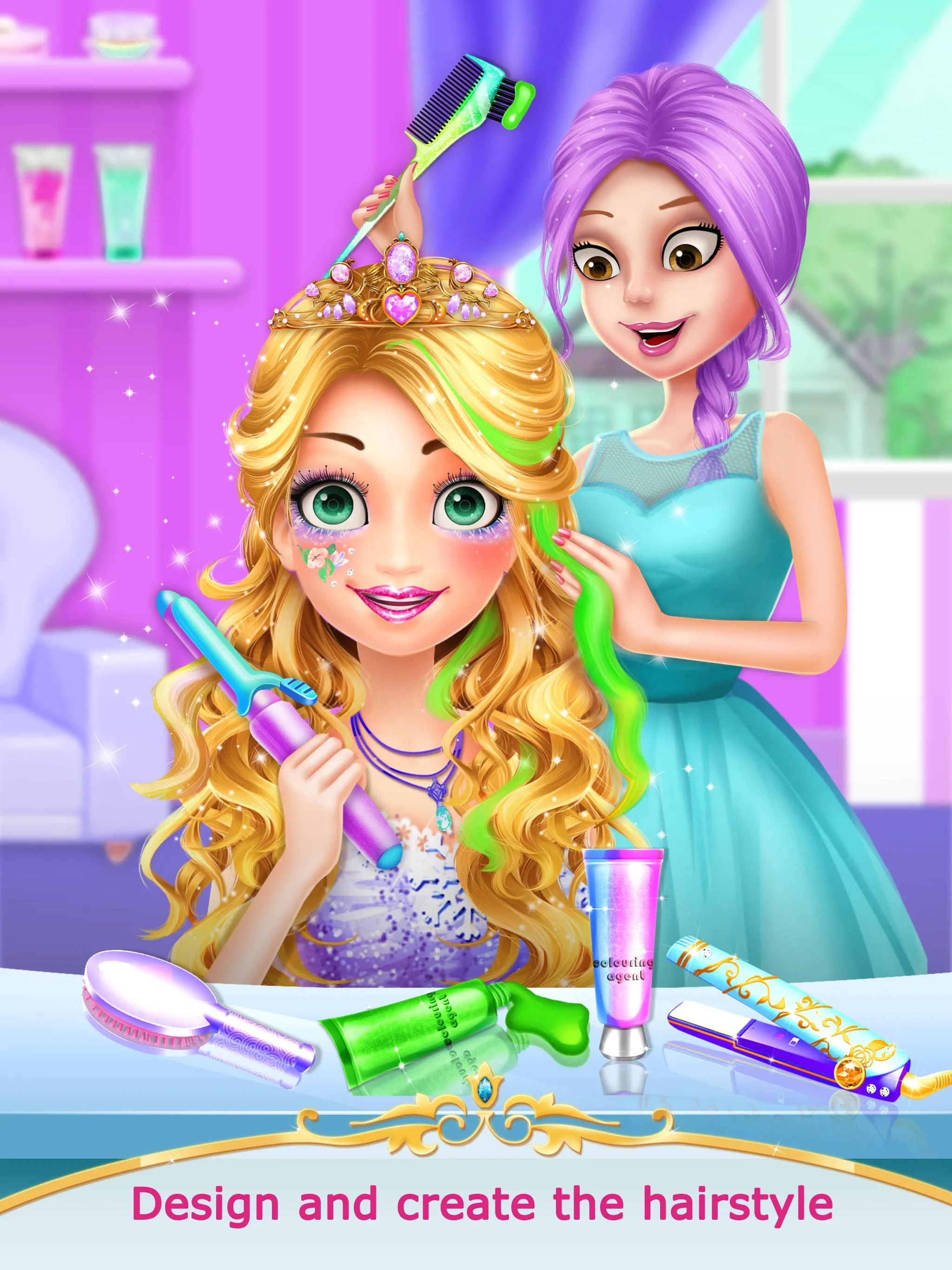 Princess Salon 2 - Girl Games | Indus Appstore | Screenshot