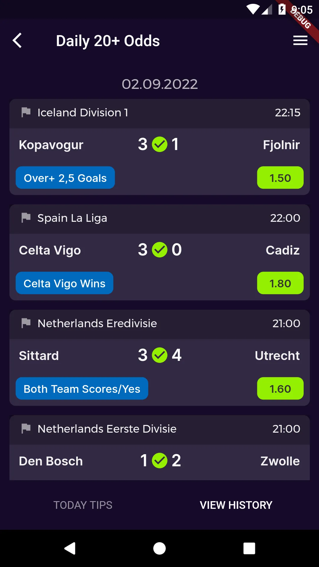 Multi Betting Tips | Indus Appstore | Screenshot