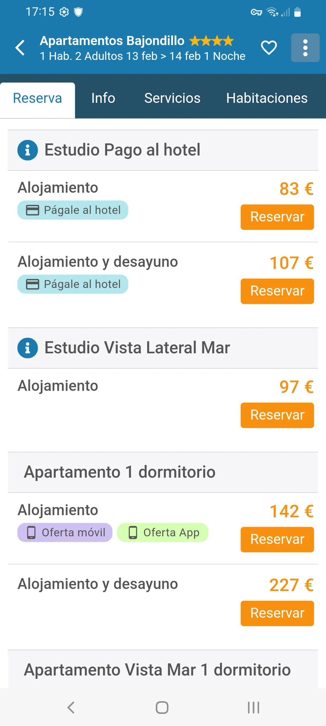 QueHoteles.com | Indus Appstore | Screenshot