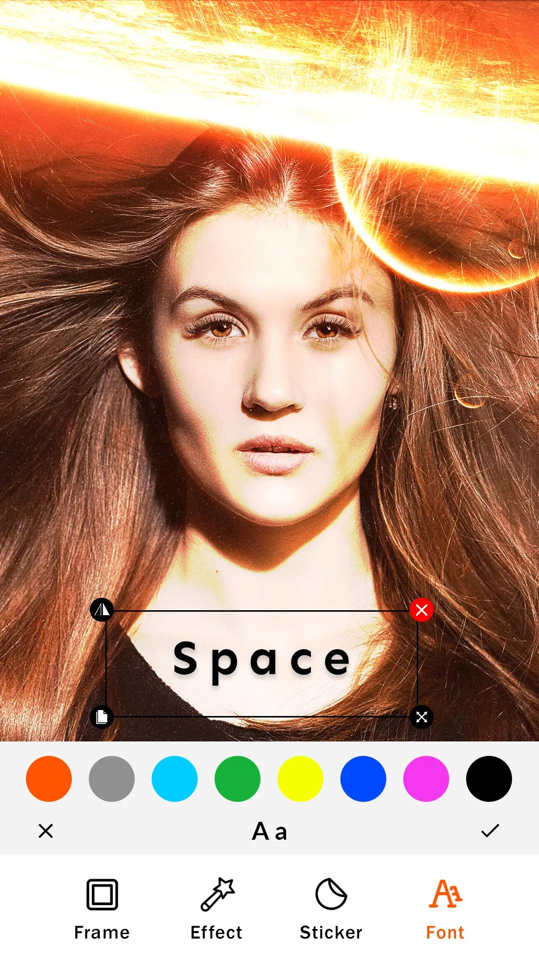 Space Effects Photo | Indus Appstore | Screenshot