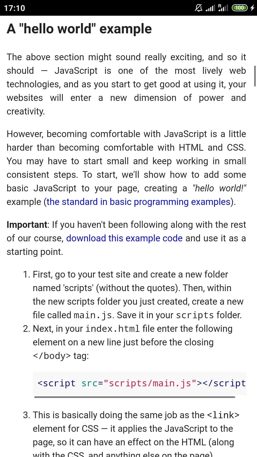 JavaScript Guide | Indus Appstore | Screenshot