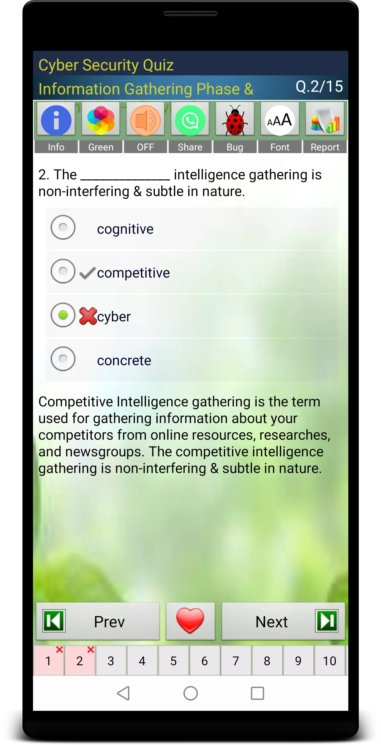 Cyber Security Quiz | Indus Appstore | Screenshot