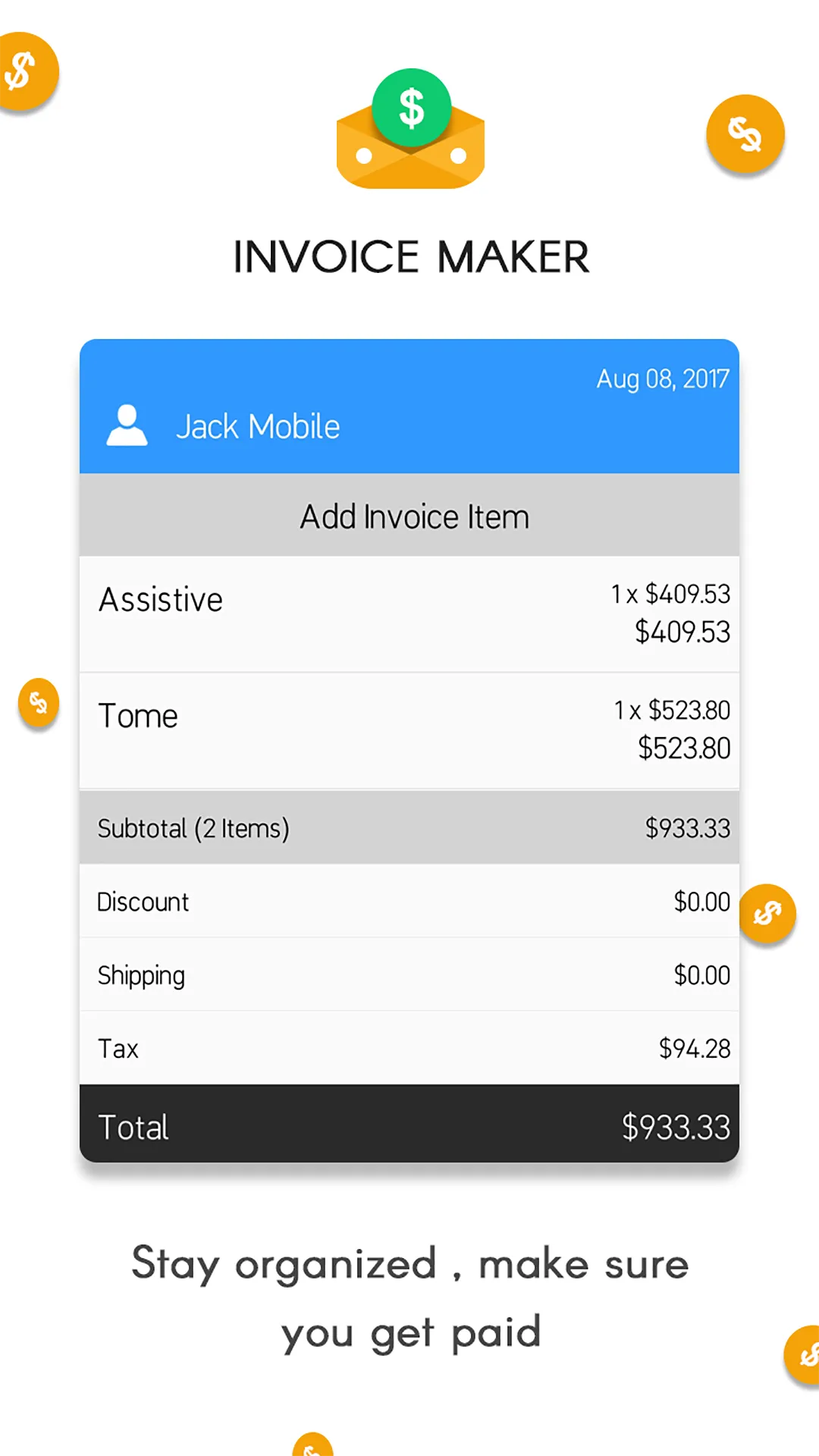 Invoice Maker | Indus Appstore | Screenshot