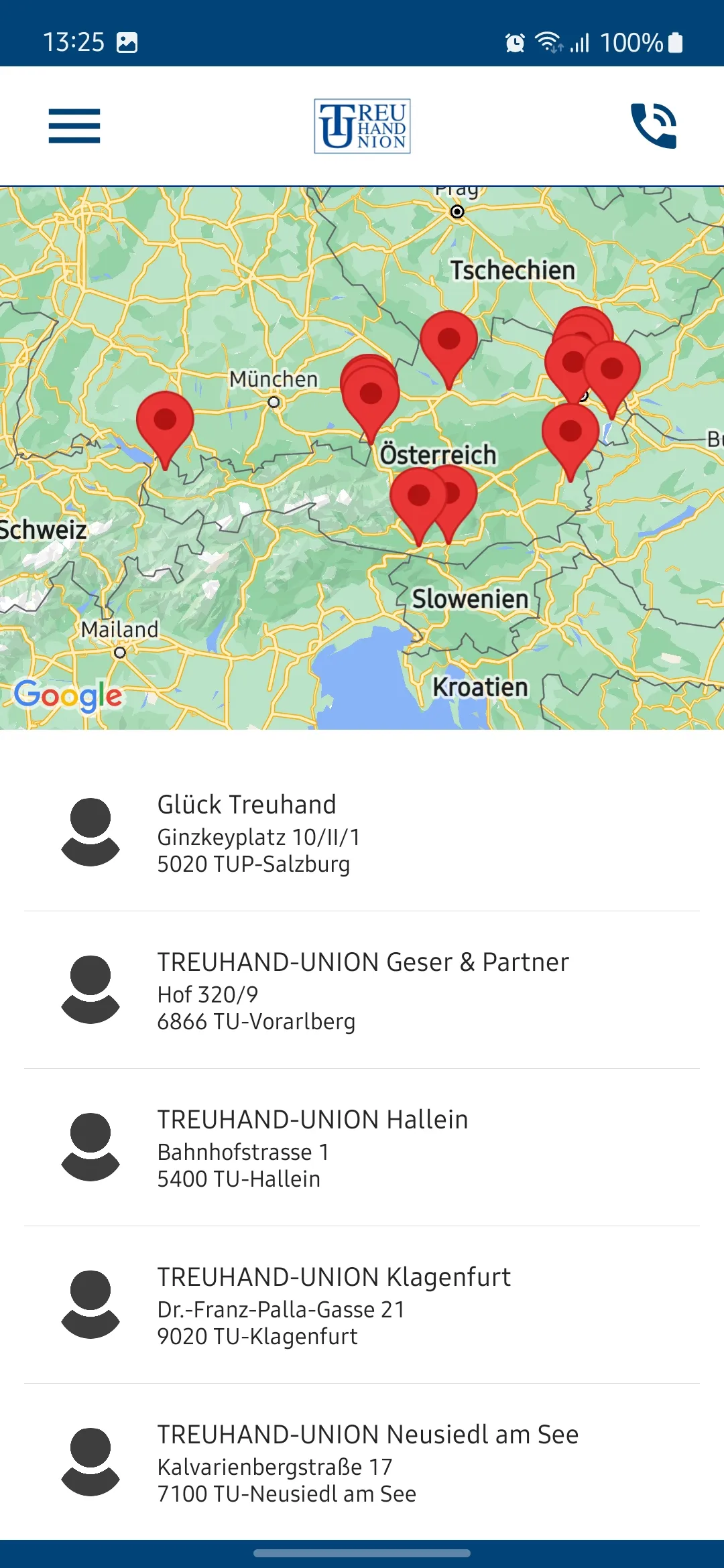 TREUHAND-UNION | Indus Appstore | Screenshot