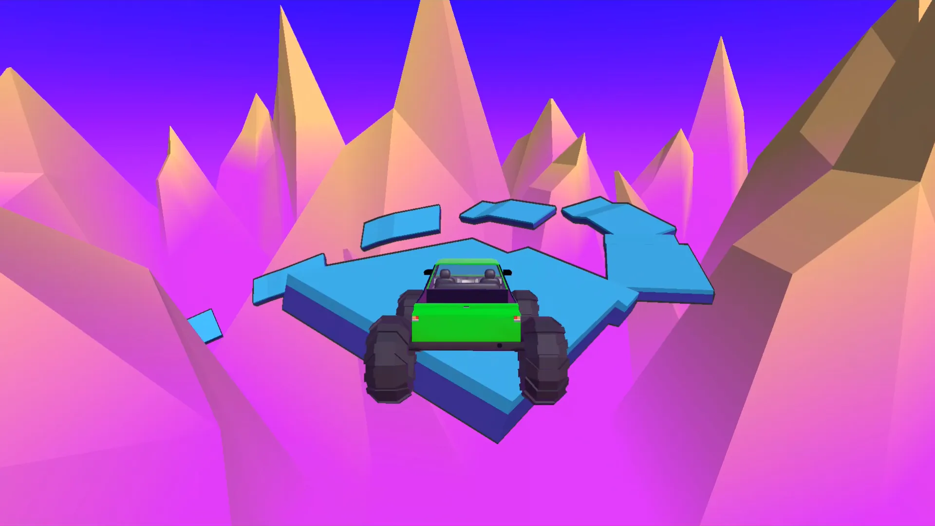 Stunt Wheels - Mountain Truck | Indus Appstore | Screenshot