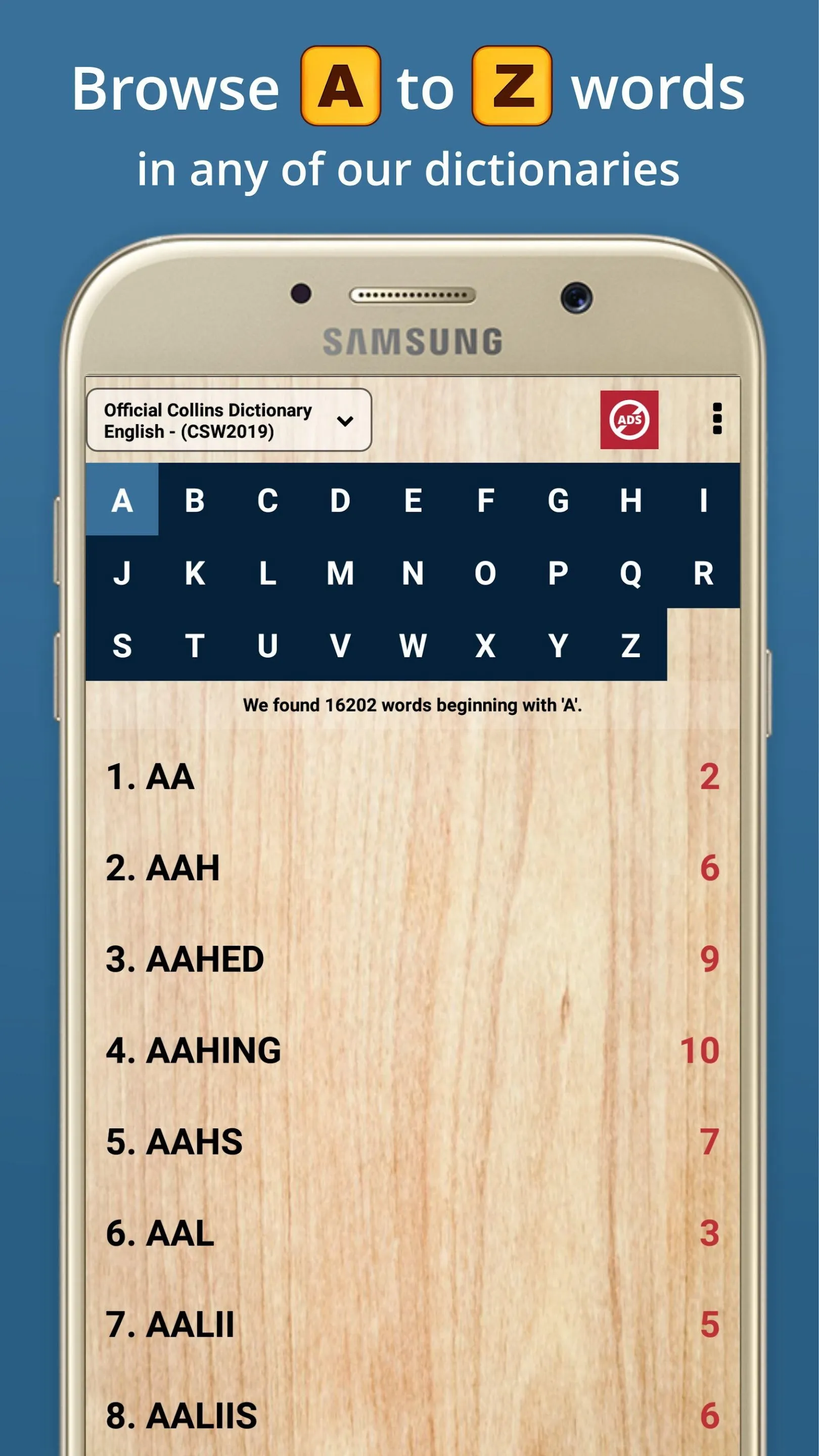 Scrabble & WWF Word Checker | Indus Appstore | Screenshot