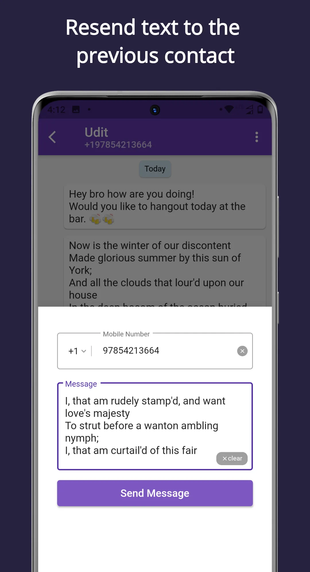 WhatSend | Indus Appstore | Screenshot