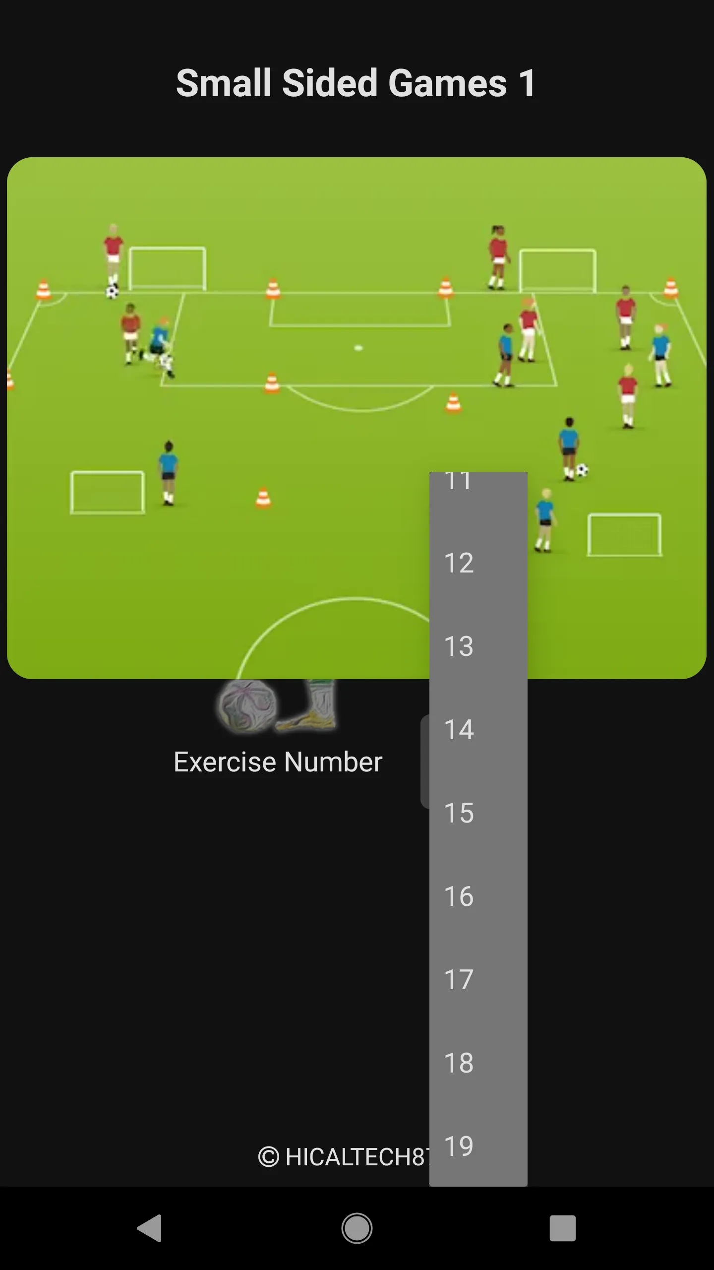 Football Exercise | Indus Appstore | Screenshot