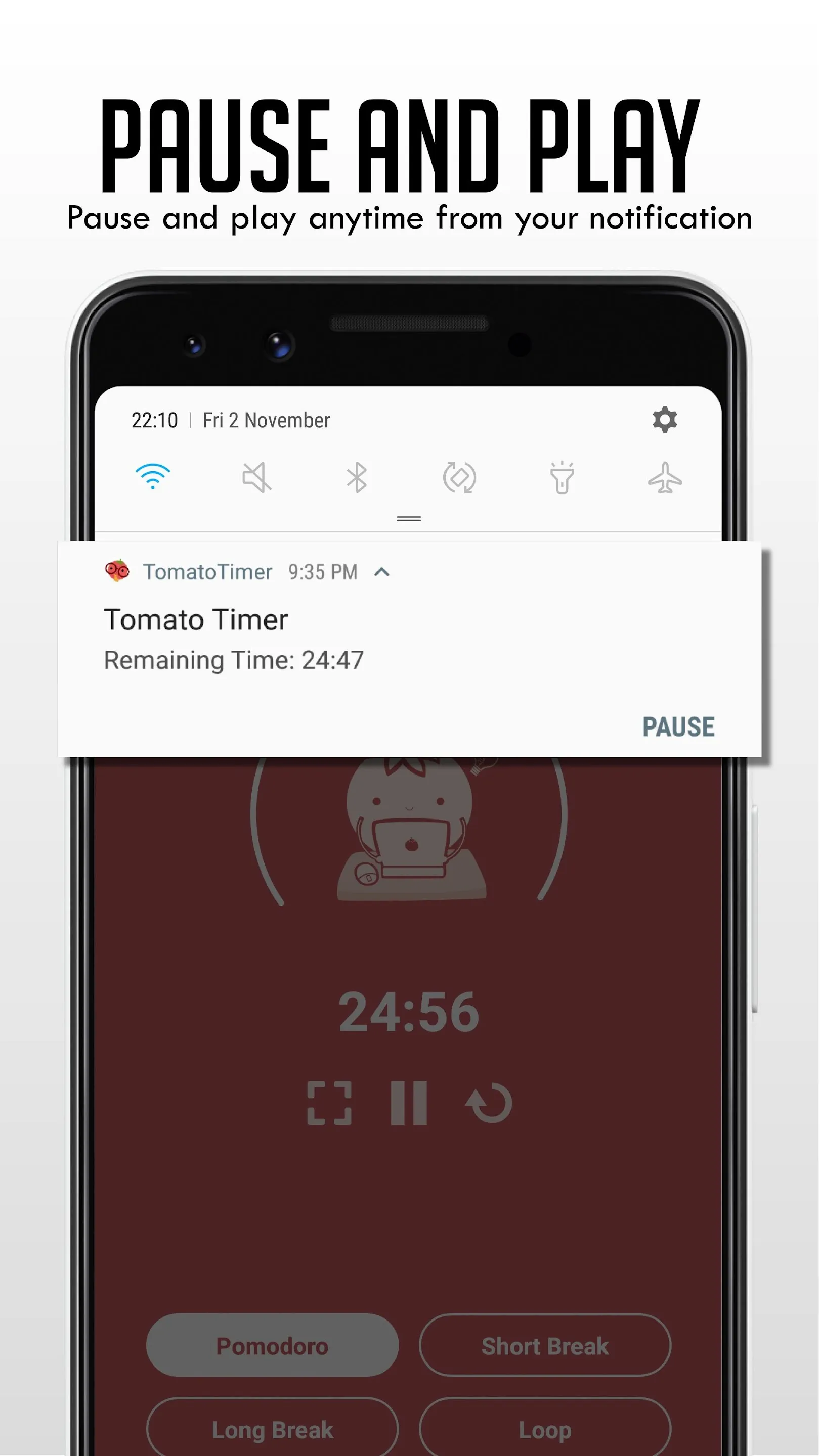 Tomato Timer: Pomodoro Timer & | Indus Appstore | Screenshot