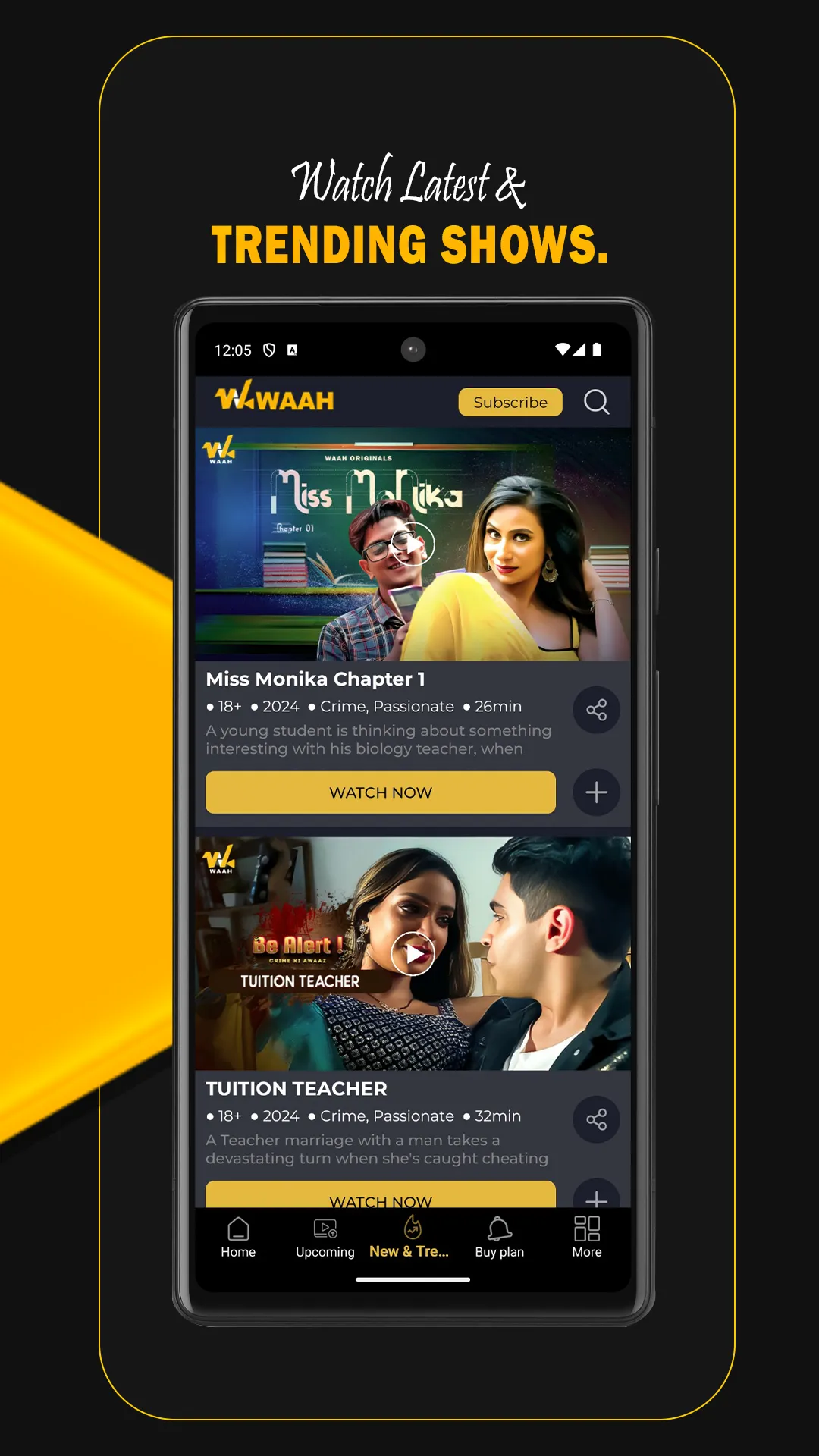 Waah : Web Series and Movies | Indus Appstore | Screenshot