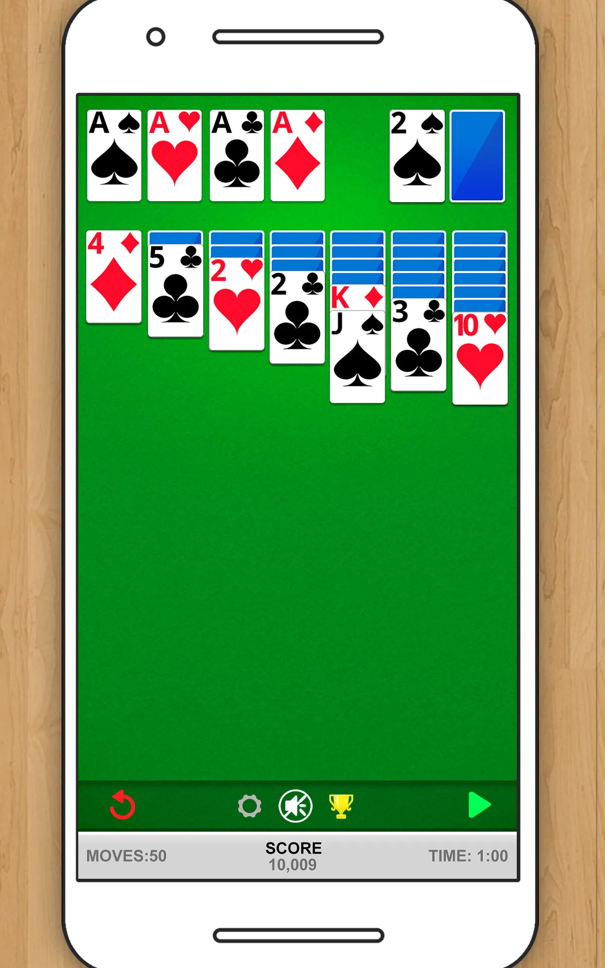 SOLITAIRE CLASSIC CARD GAME | Indus Appstore | Screenshot