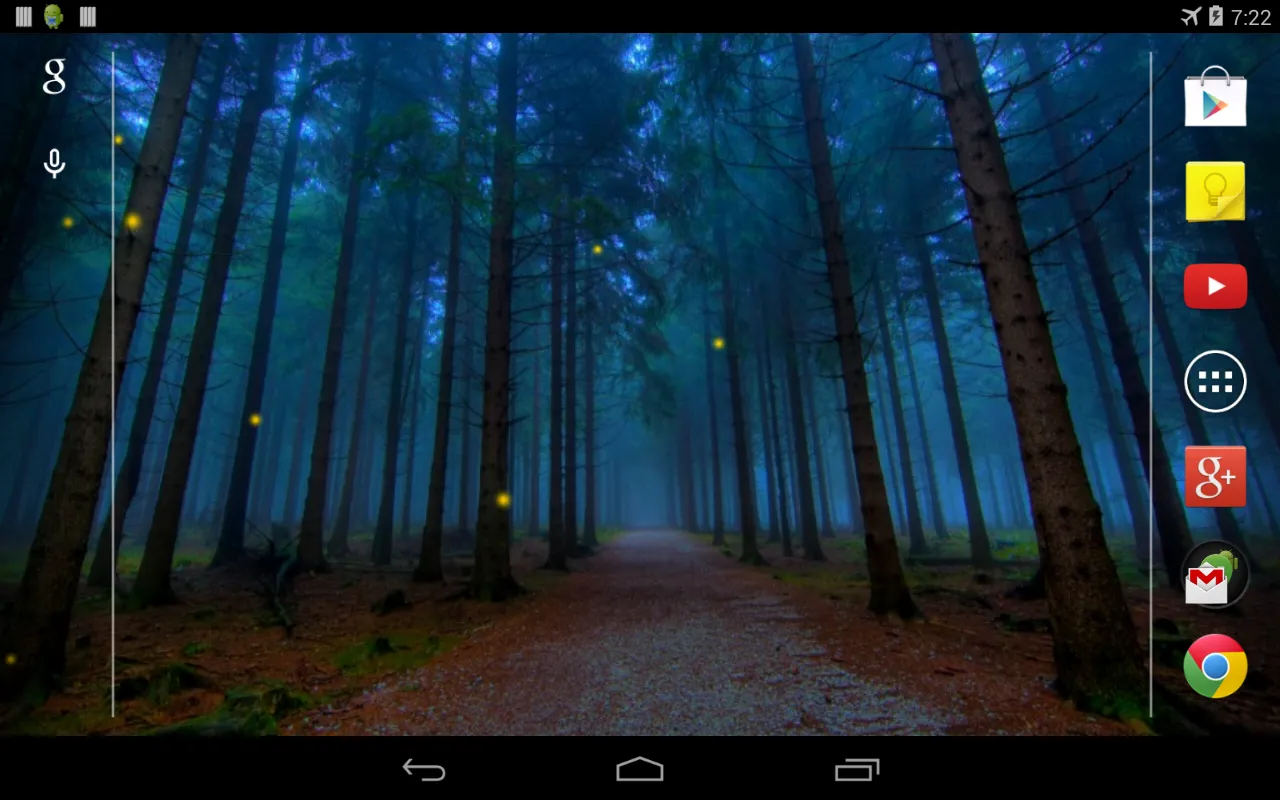 Fireflies Live Wallpaper | Indus Appstore | Screenshot