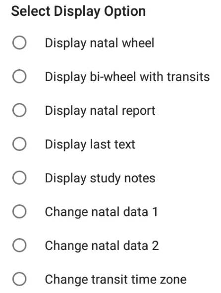 Natal Charts with Transits | Indus Appstore | Screenshot